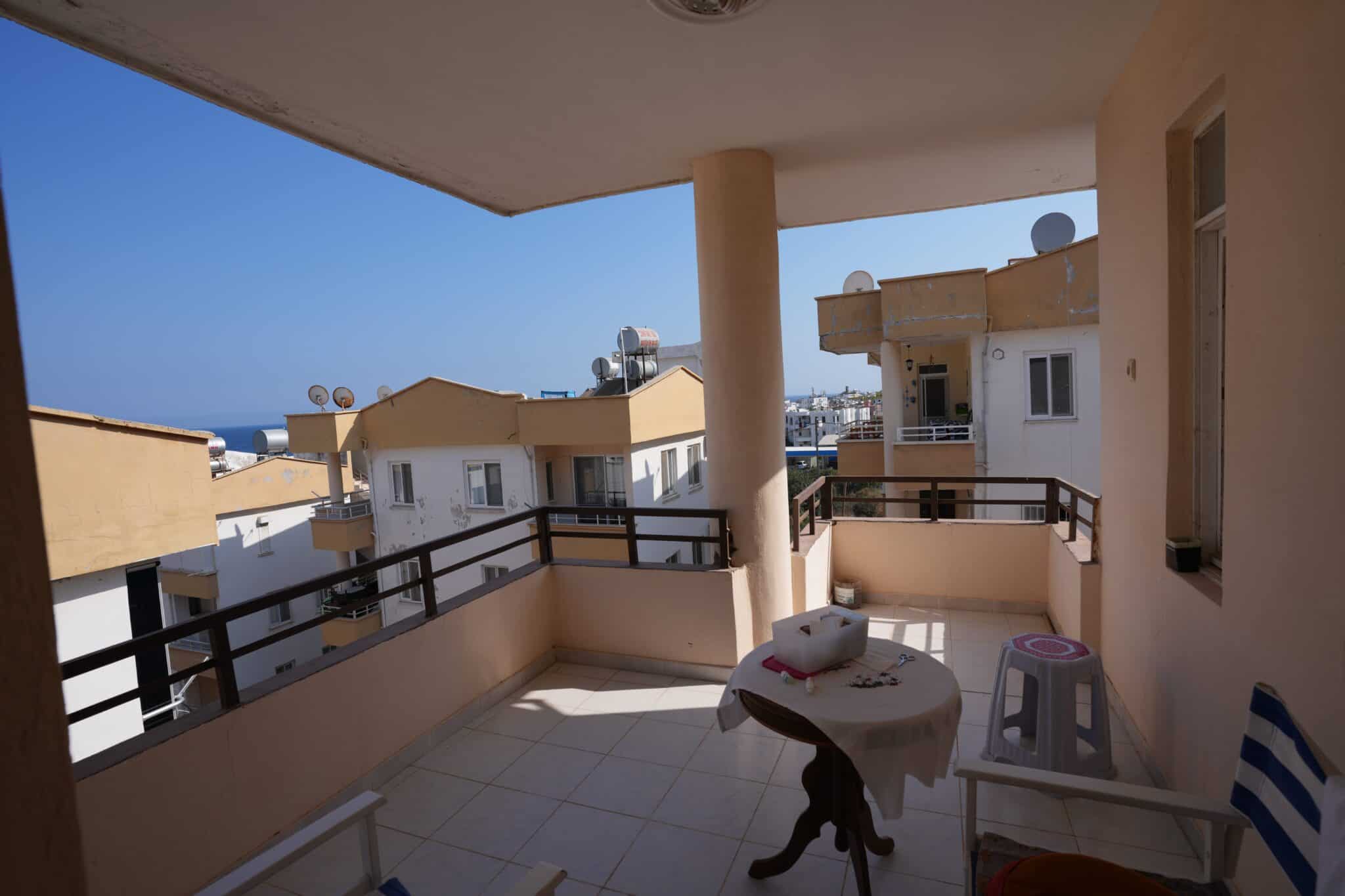 Mersin Erdemli Ayaş Çetinay Sitesi Satılık 2+1 Deniz Manzaralı Daire