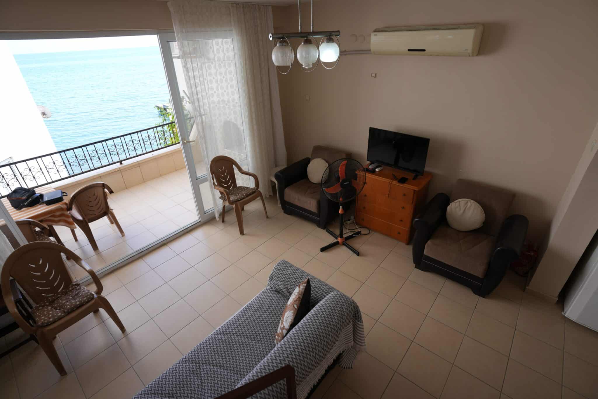 Mersin Erdemli Tömük Güneykent Sitesi Denize Sıfır  Satılık 2+1 Dubleks Daire