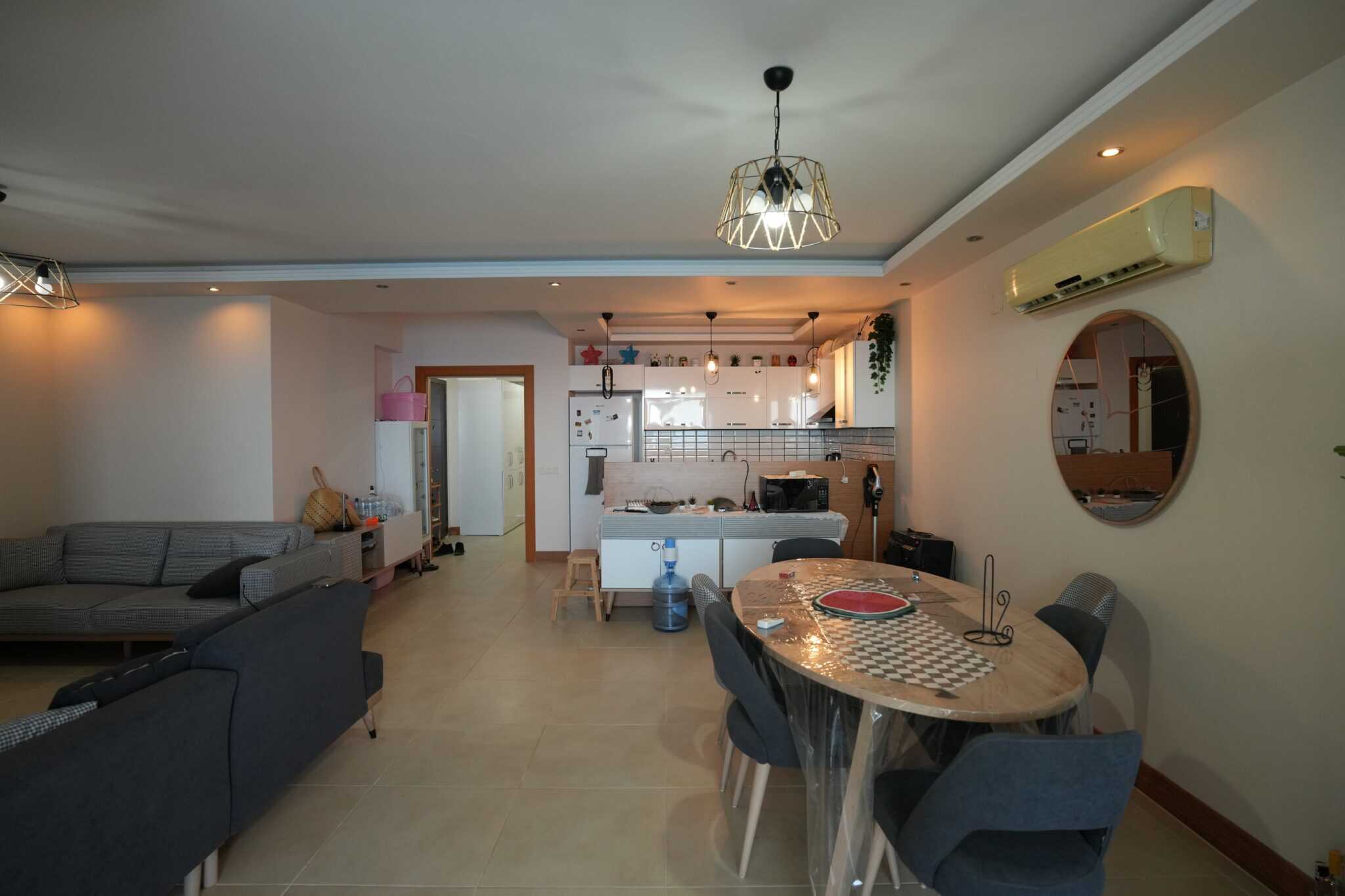 Sunrise Queenaba 4 Appartement te koop, Zeezijde, Appartement met 3 slaapkamers in Ayaş, Erdemli, Mersin
