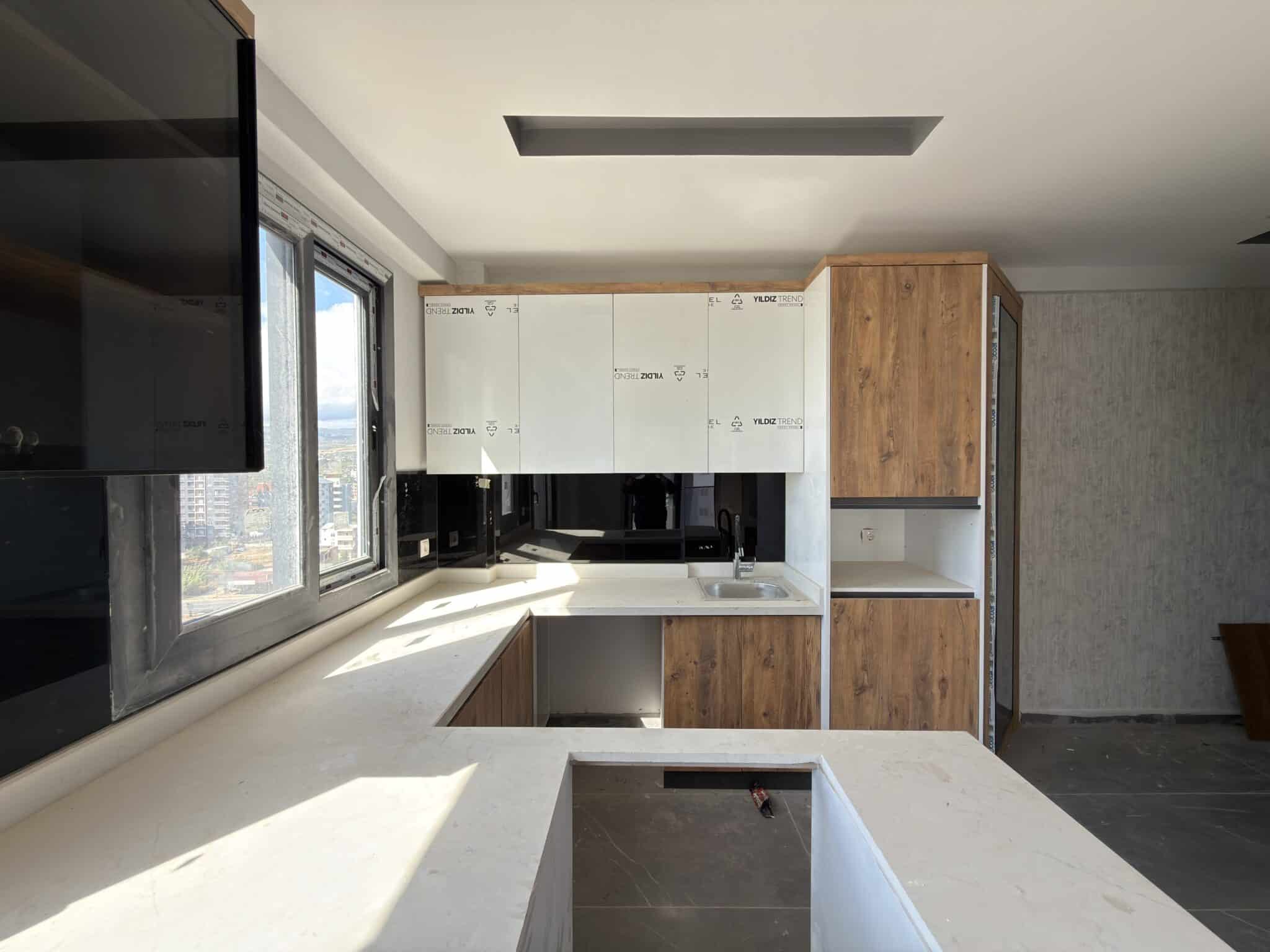 Arpaçbahşiş Keya Hevsel, Erdem, Mersin, 1+1 appartement met voorgevel te koop