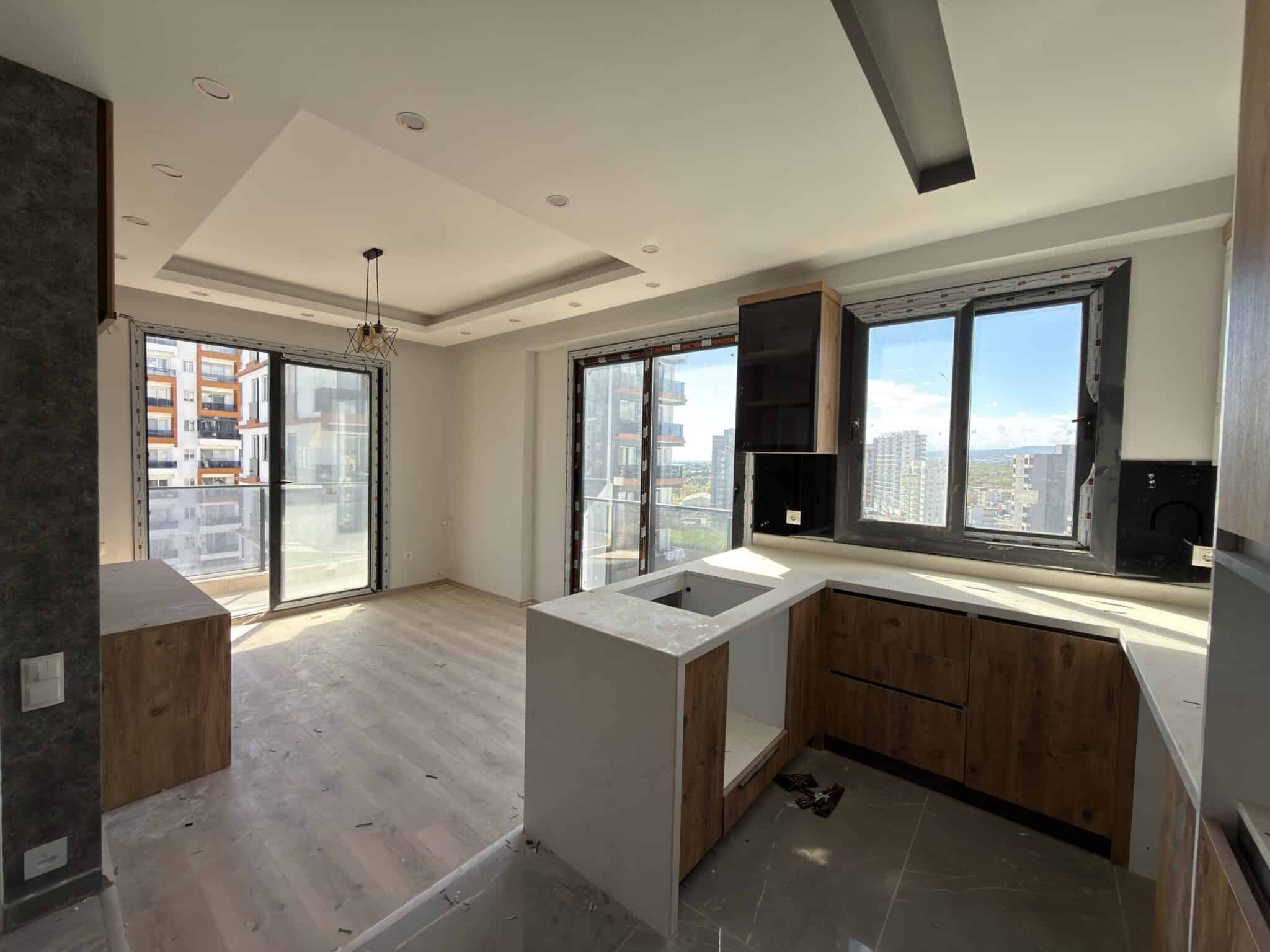 Arpaçbahşiş Keya Hevsel, Erdem, Mersin, 1+1 appartement met voorgevel te koop