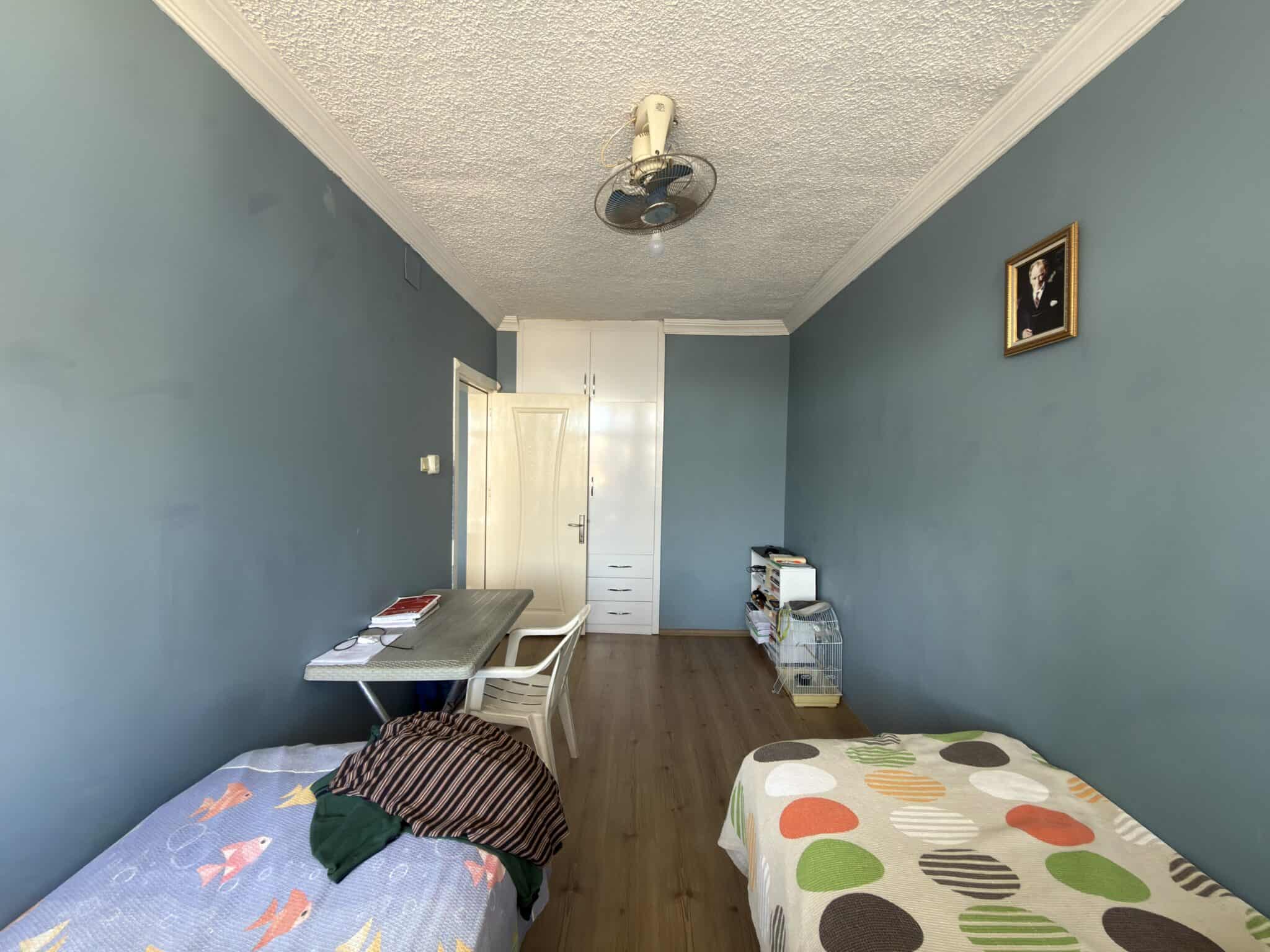 Appartement met 2 slaapkamers te koop in het Erciyes-complex, direct aan de kust in Mersin, Erdemli