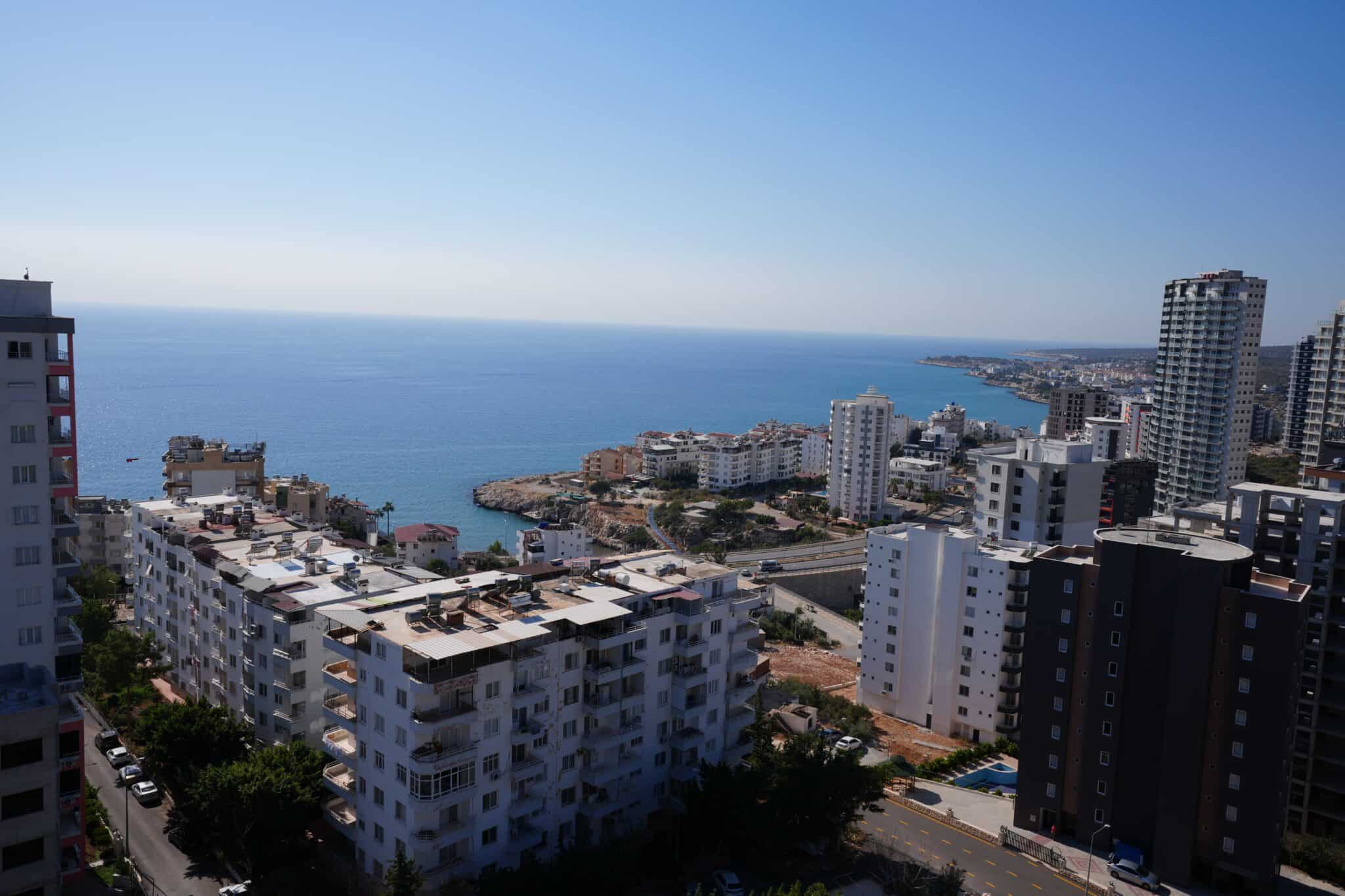Mersin Erdemli Ayaş Alim Tower Sitesi Satılık 2+1 Güney Cephe Daire