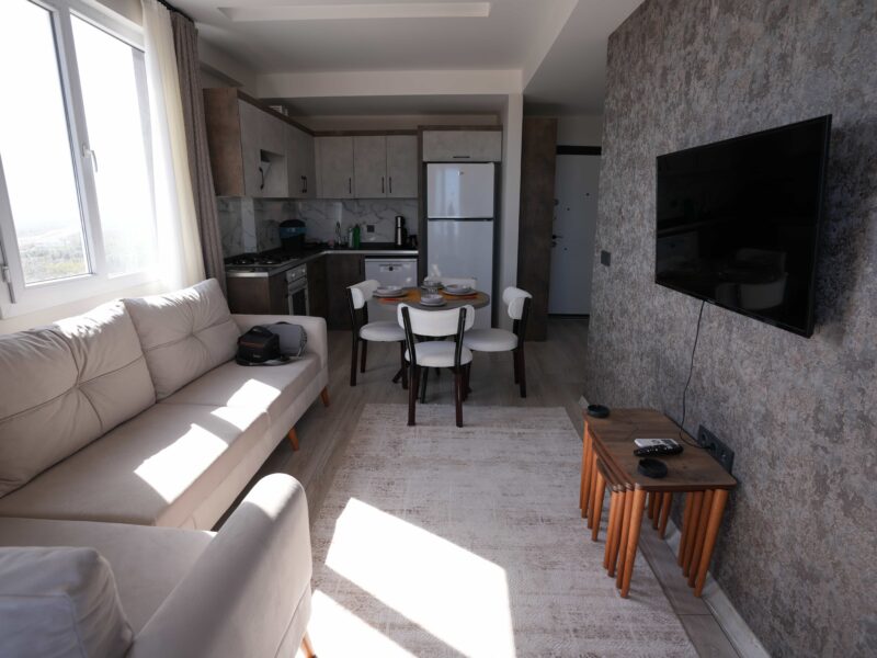 Mersin Erdemli Ayaş Deniz Manzaralı satılık 1+1 Sıfır Daire