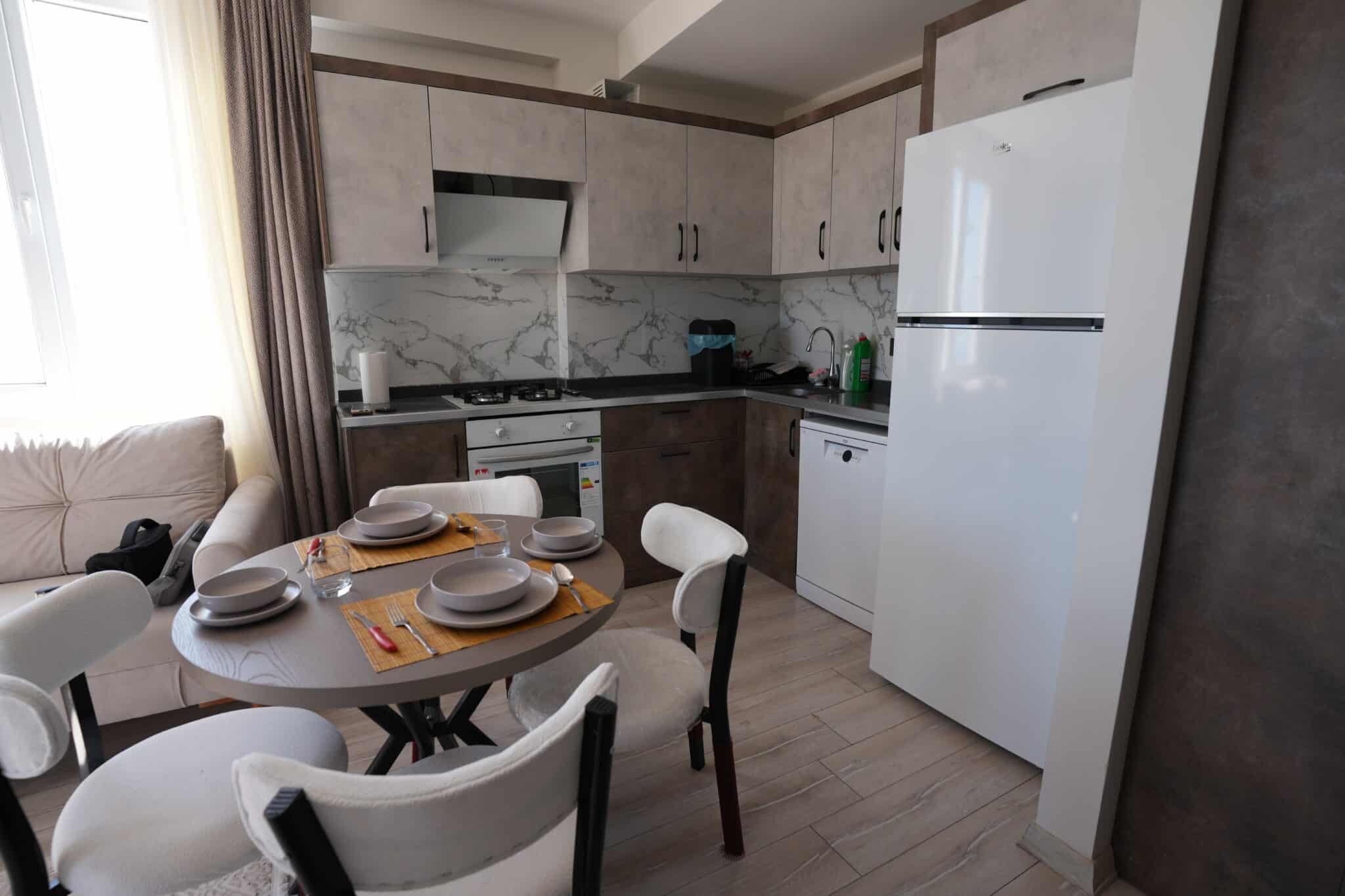 Mersin Erdemli Ayaş Deniz Manzaralı satılık 1+1 Sıfır Daire