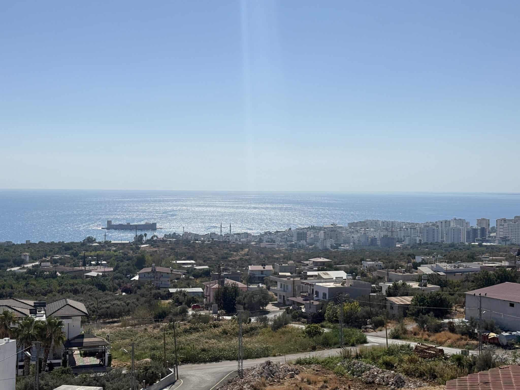 Mersin Erdemli Kızkalesi Deniz Manzaralı Satılık Villa