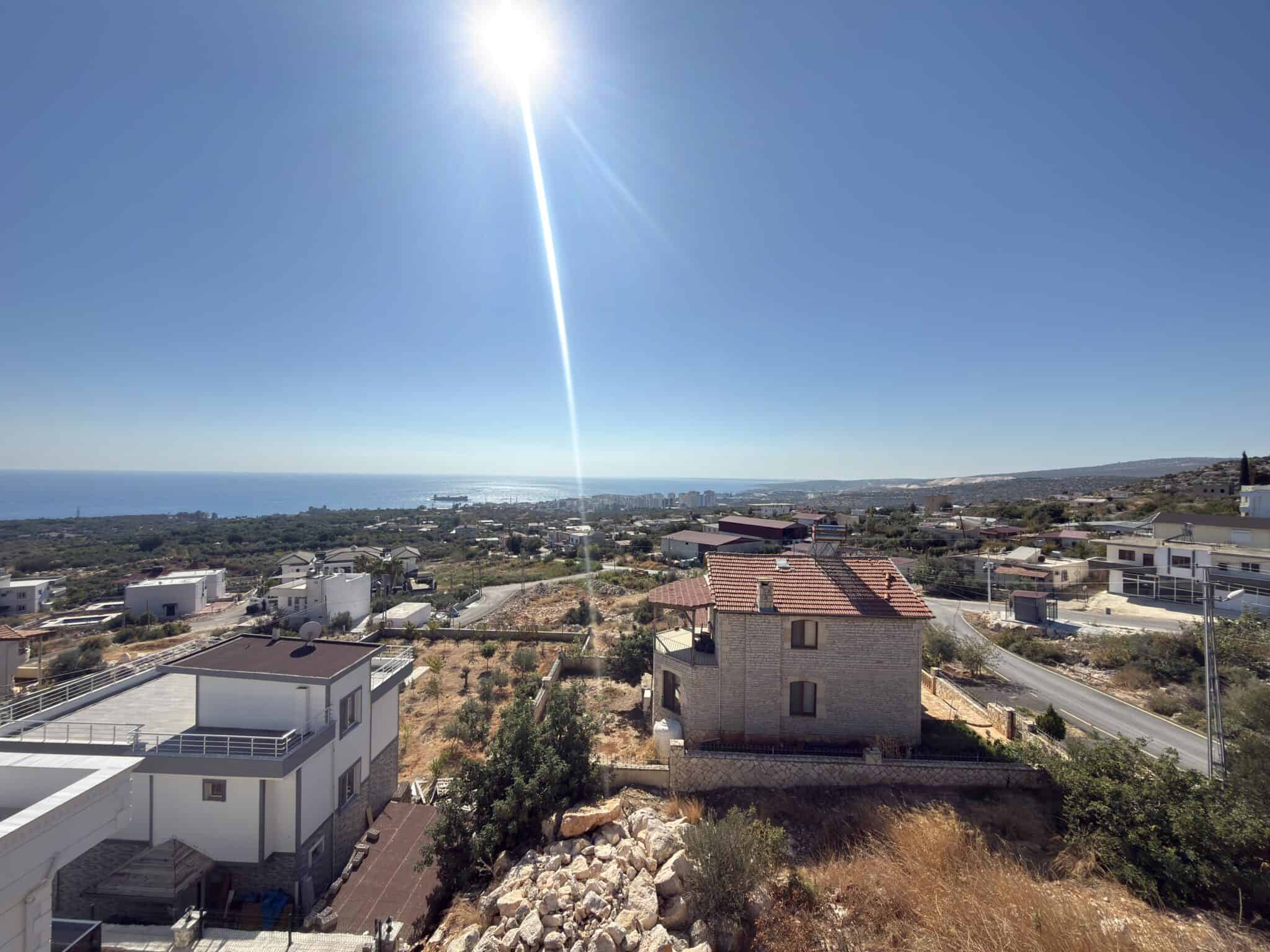 Mersin Erdemli Kızkalesi Deniz Manzaralı Satılık Villa