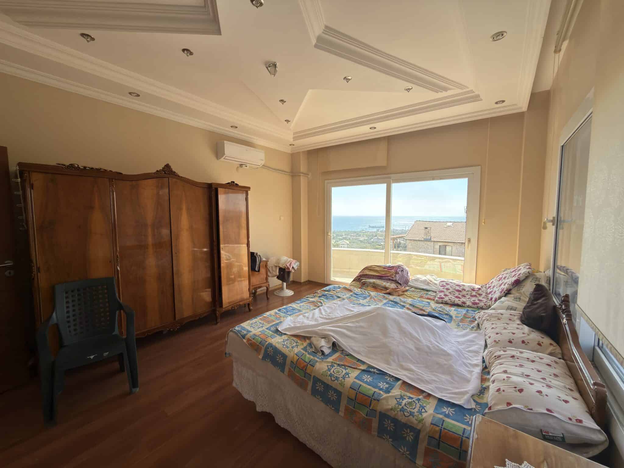 Mersin Erdemli Kızkalesi Deniz Manzaralı Satılık Villa