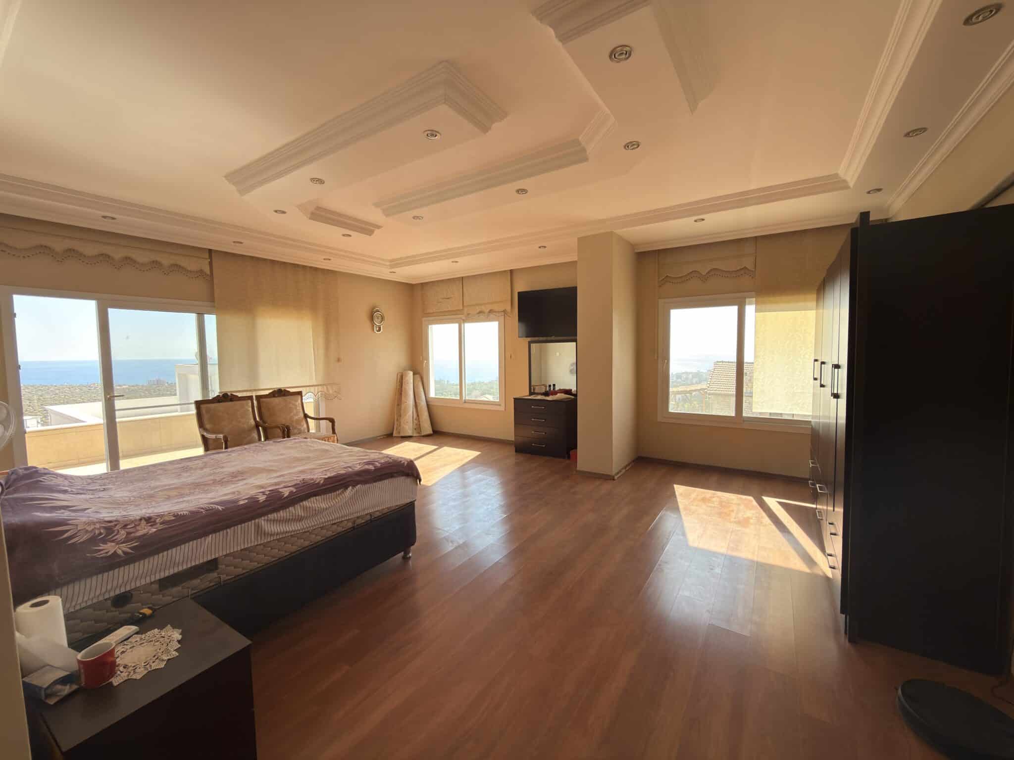 Mersin Erdemli Kızkalesi Deniz Manzaralı Satılık Villa