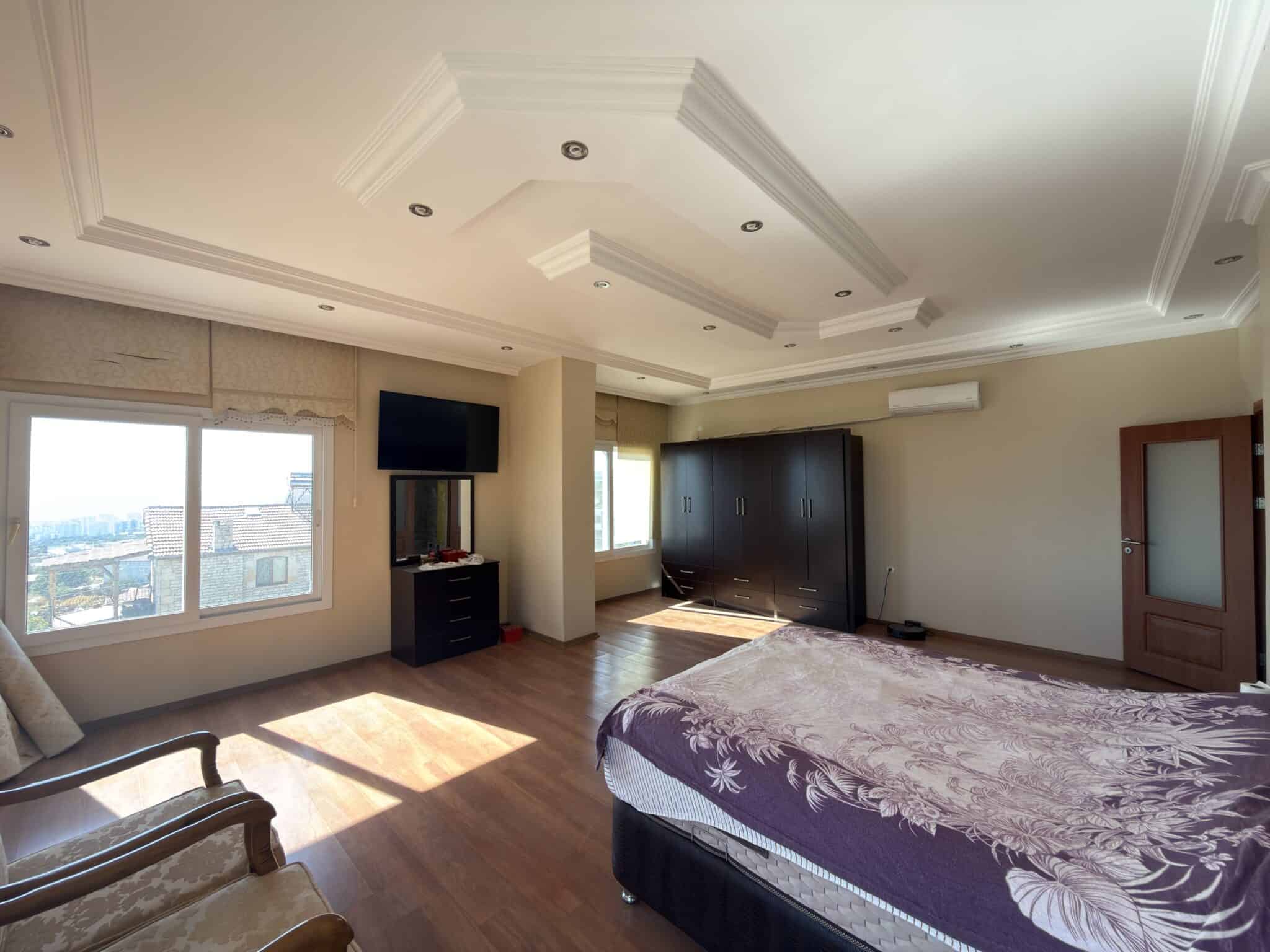 Mersin Erdemli Kızkalesi Deniz Manzaralı Satılık Villa