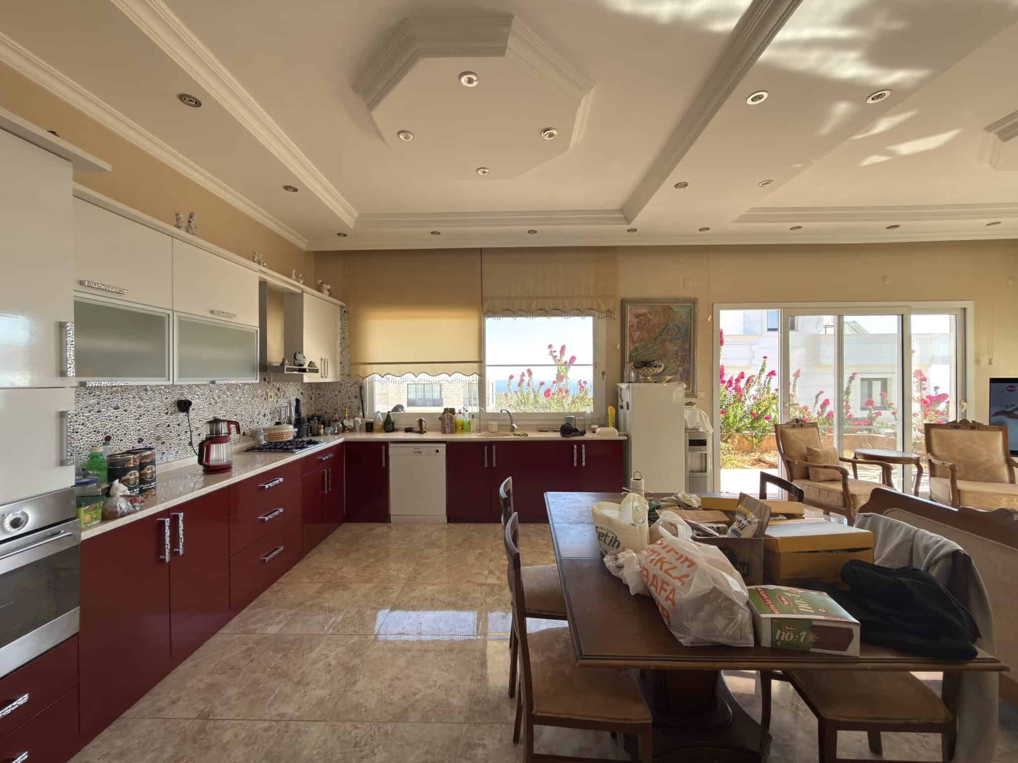 Mersin Erdemli Kızkalesi Deniz Manzaralı Satılık Villa