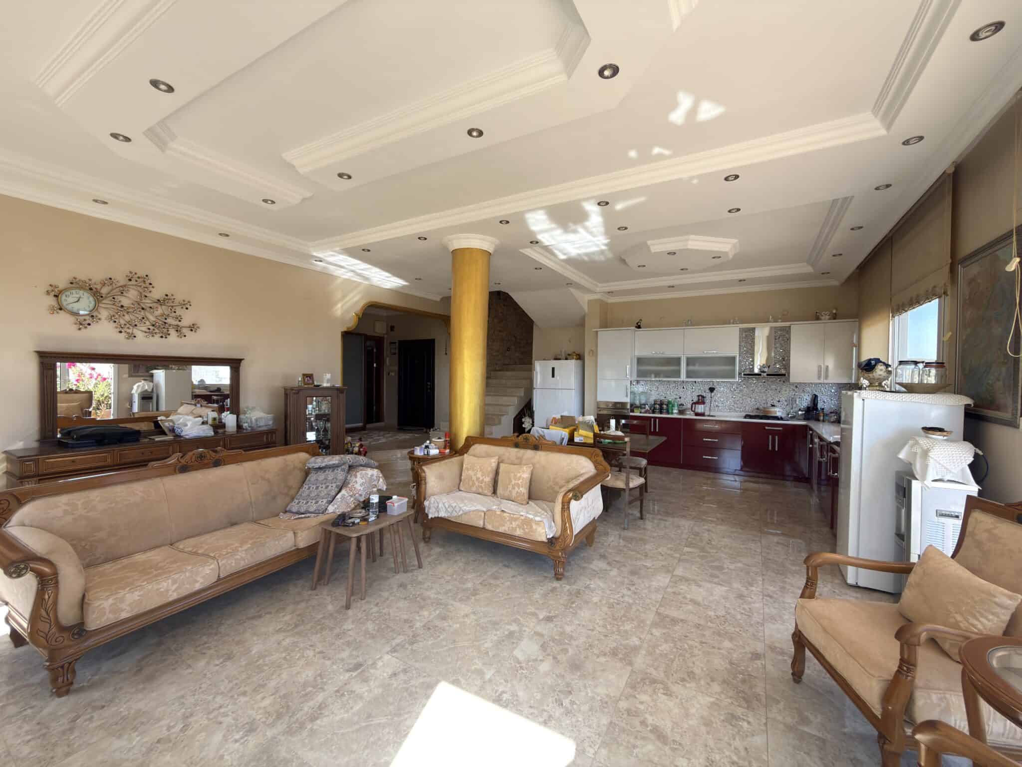 Mersin Erdemli Kızkalesi Deniz Manzaralı Satılık Villa