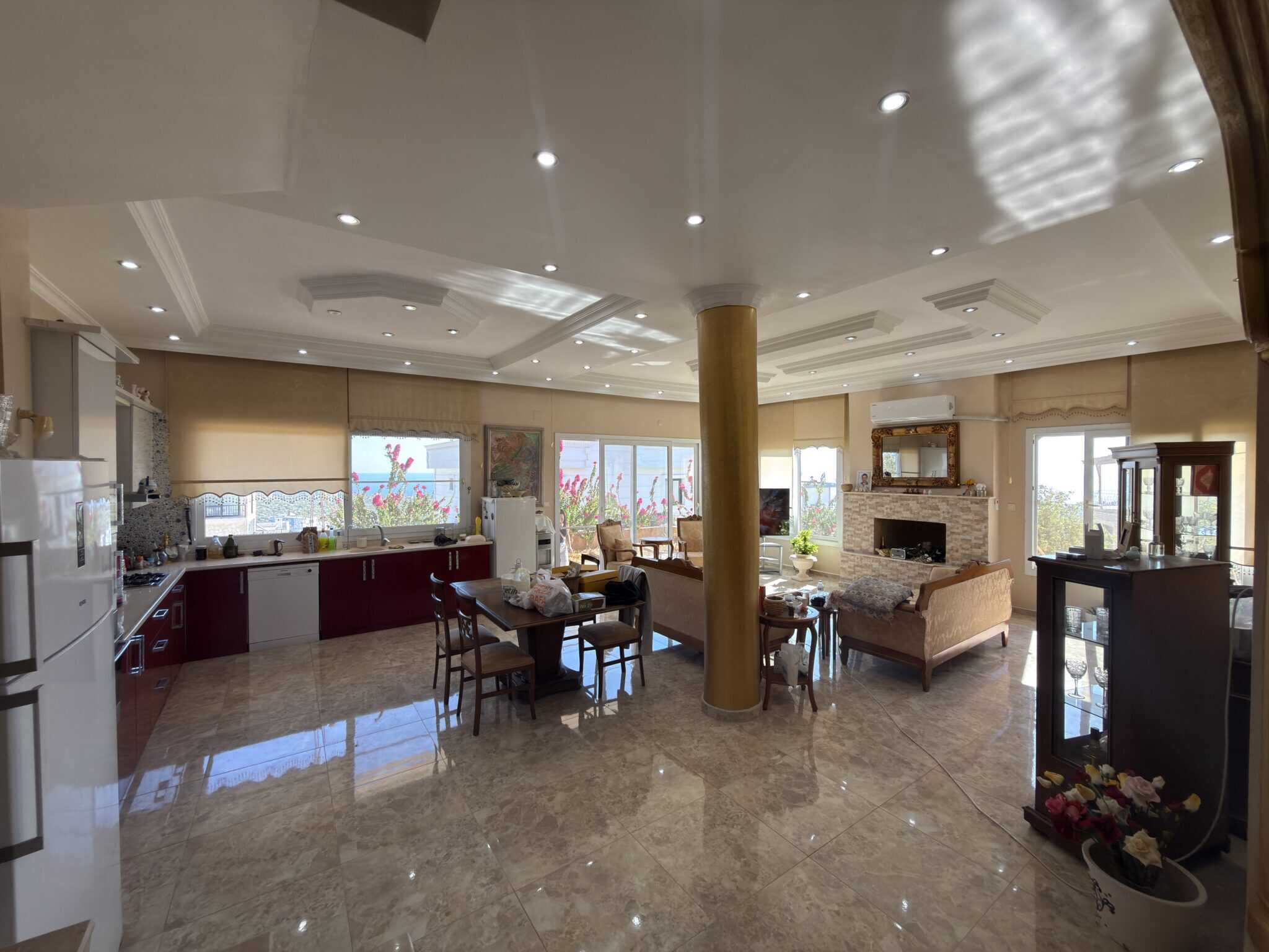 Mersin Erdemli Kızkalesi Deniz Manzaralı Satılık Villa