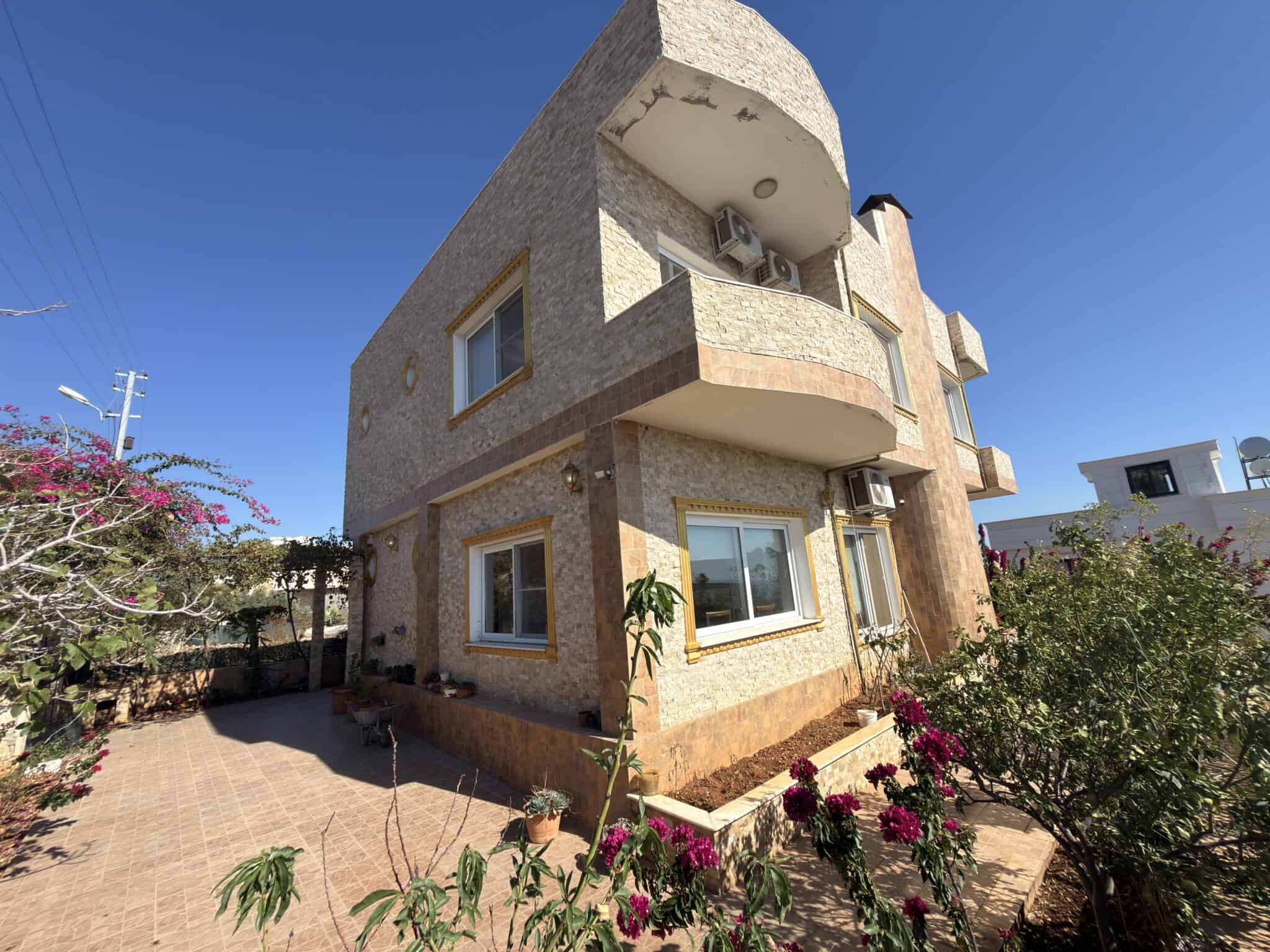 Mersin Erdemli Kızkalesi Deniz Manzaralı Satılık Villa