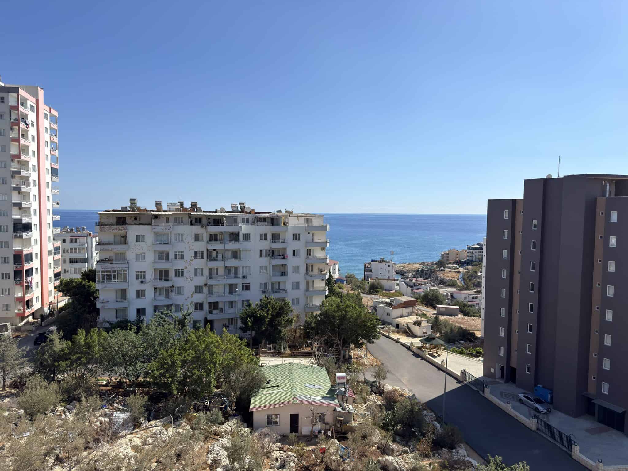 Royal Garden Appartement met 2 slaapkamers te koop in Ayaş, Erdemli, Mersin, met zeezicht