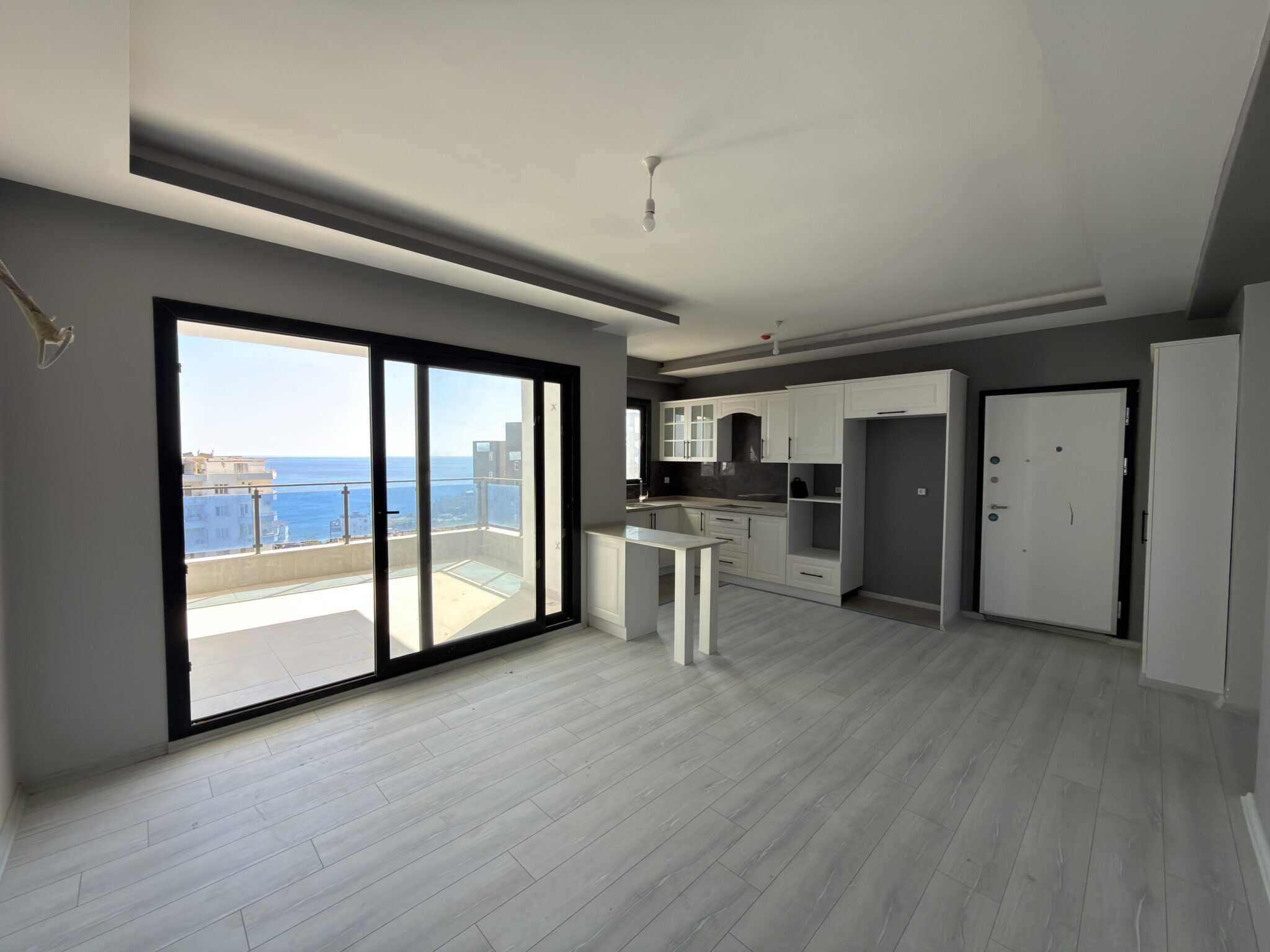 Royal Garden Appartement met 2 slaapkamers te koop in Ayaş, Erdemli, Mersin, met zeezicht