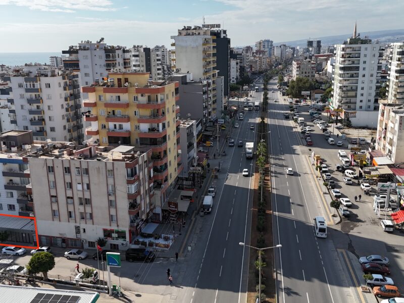Mersin Erdemli Aşşağı Alata Kurumsal Kiracılı Satılık Dükkan