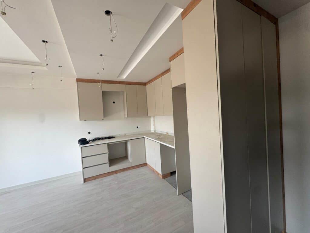 Mersin Erdemli Tömük Yatay Mimari Green Park Satılık 1+1 Daire