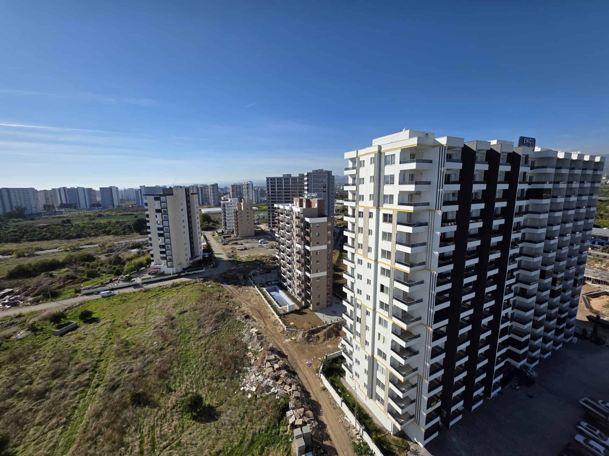 Hoekappartement met 2+1 slaapkamers te koop in Perfect Life 1, Erdemli, Mersin