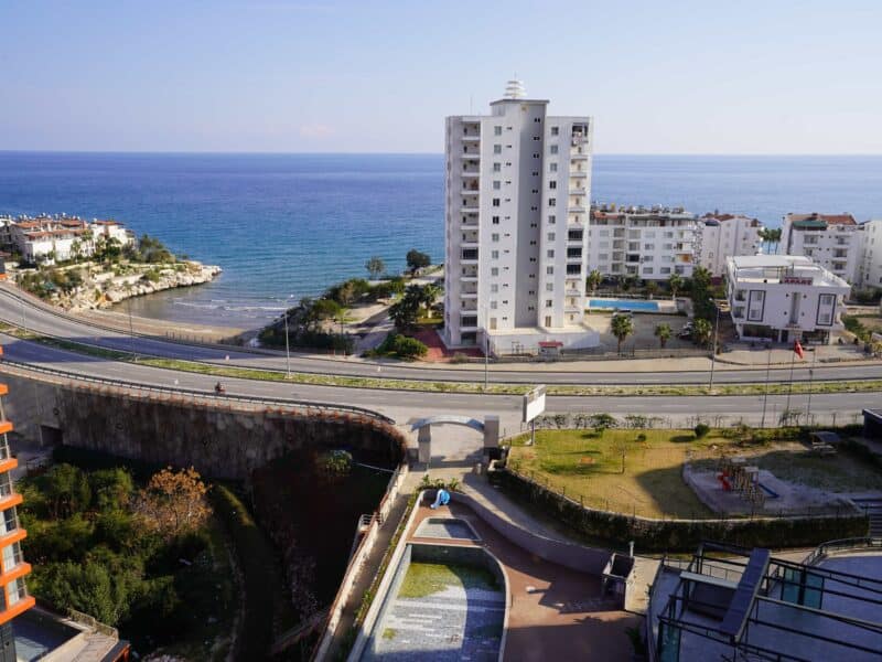 MERSİN ERDEMLİ AYAŞ ATHENA RESİDENCE SATILIK 1+1 DENİZ MANZARALI DAİRE