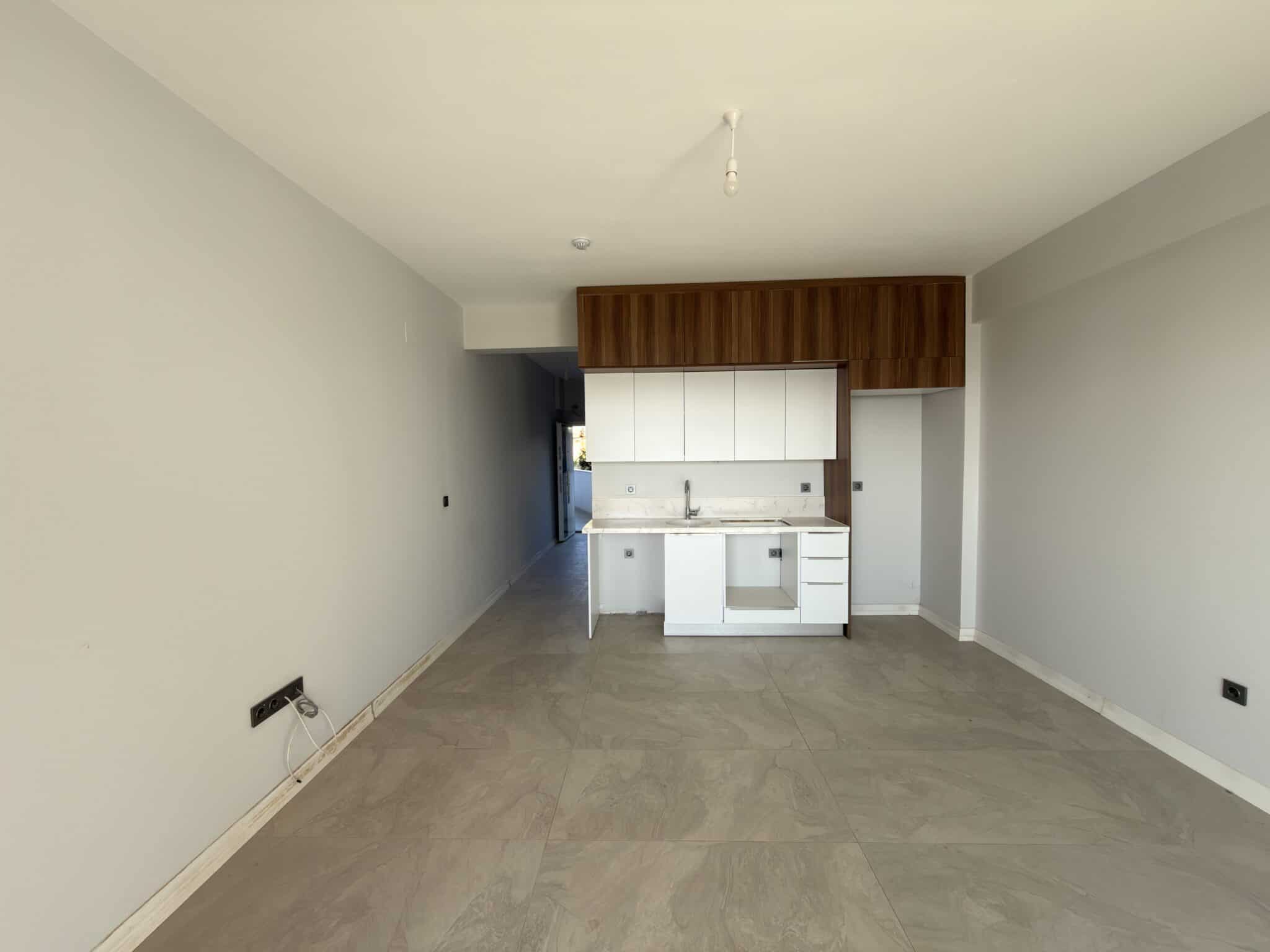 Appartement met 1 slaapkamer en 1 badkamer te koop met zeezicht in Ayaş Iraöz Suits, Erdemli, Mersin