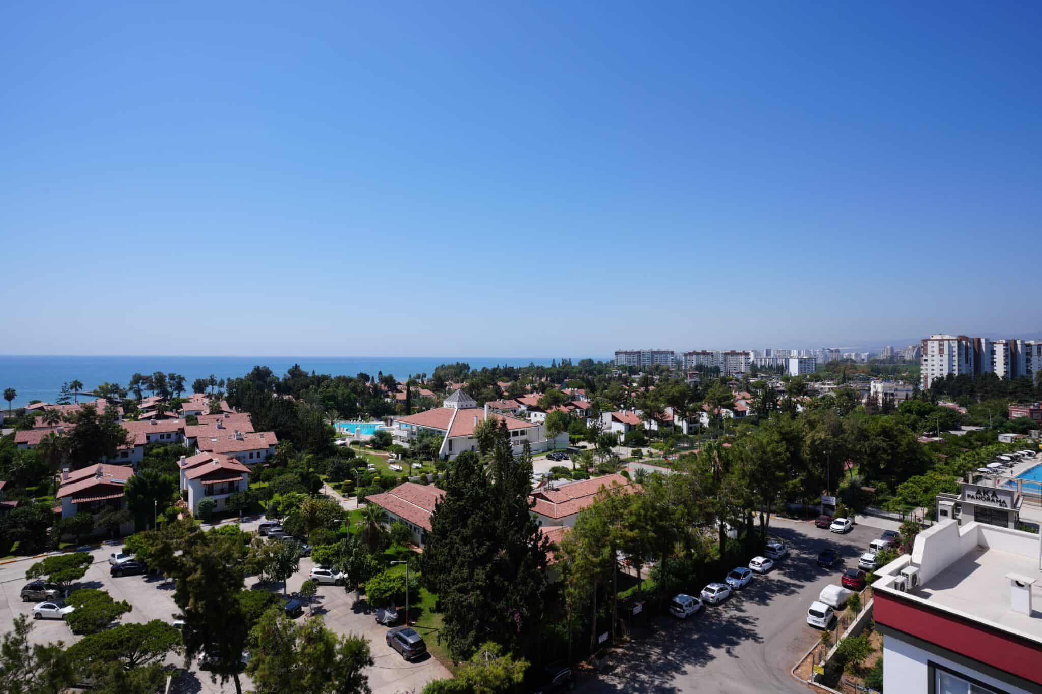 Продается квартира 2+1 с видом на море в комплексе Golden Park, Каргипинари, Эрдемли, Мерсин