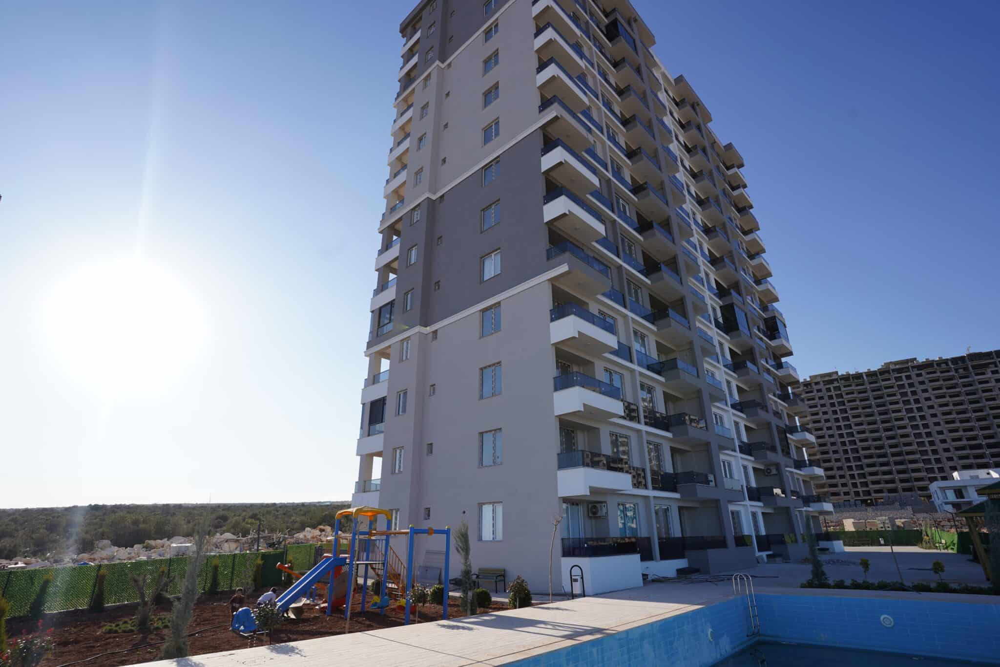 Mersin Erdemli Ayaş Deniz Manzaralı 1+1 Daire