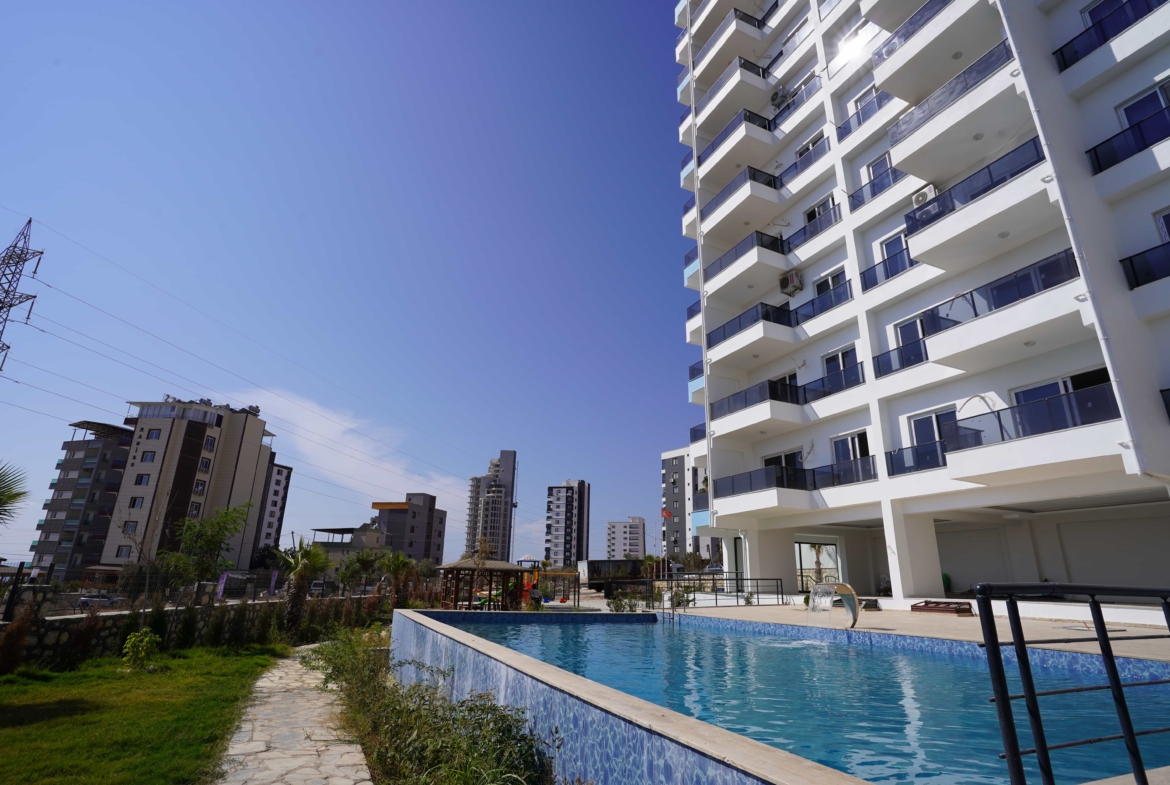 Mersin Ayaş Divane Park Rezidans Eşyalı1+1 daire