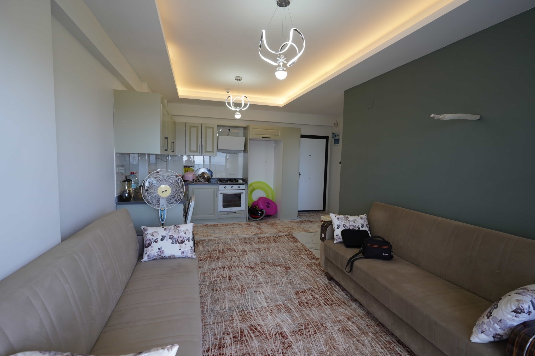 VIP09236 Mersin Ayaş Divane Park Rezidans Eşyalı1+1 daire