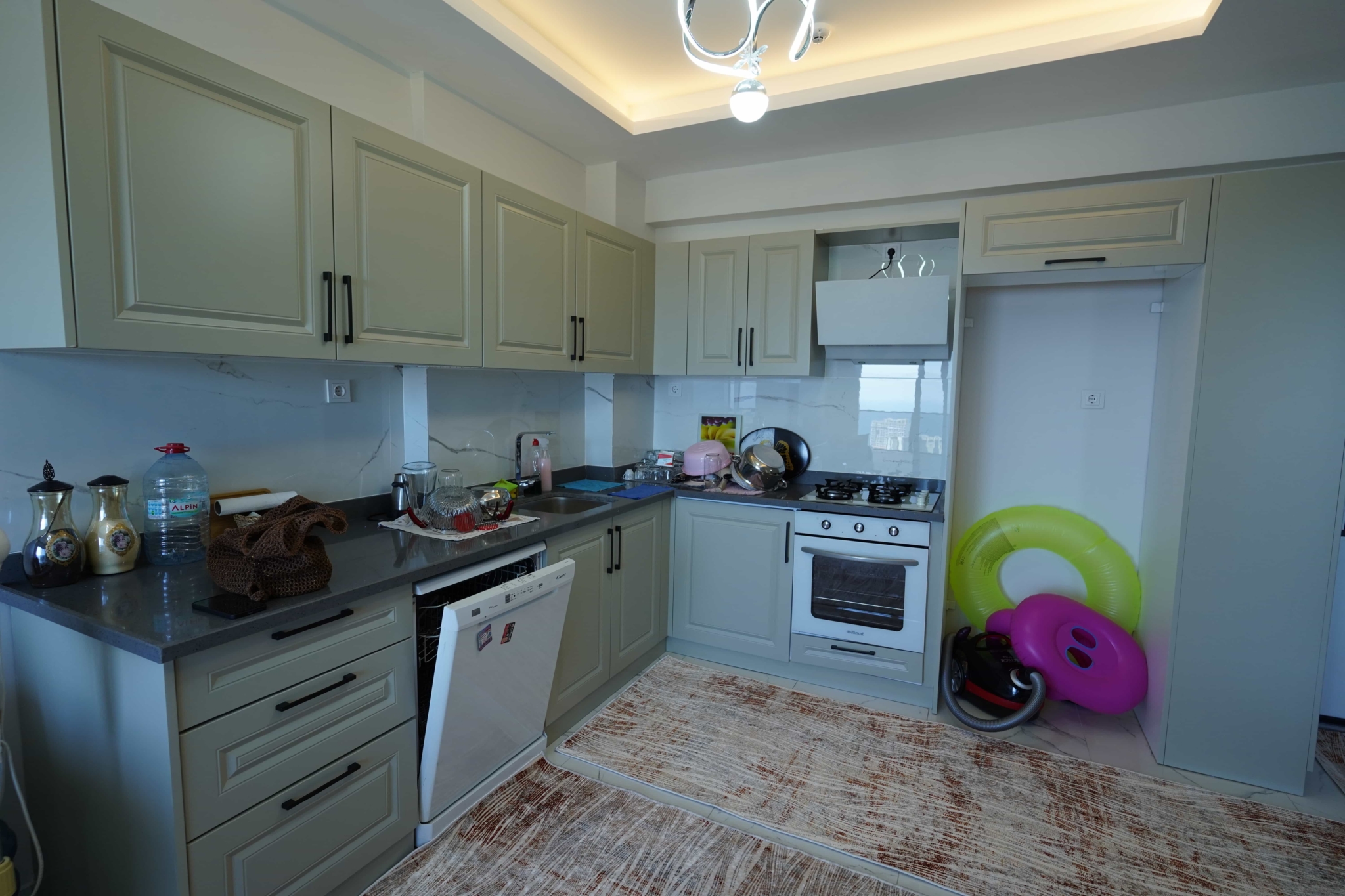 VIP09238 Mersin Ayaş Divane Park Rezidans Eşyalı1+1 daire