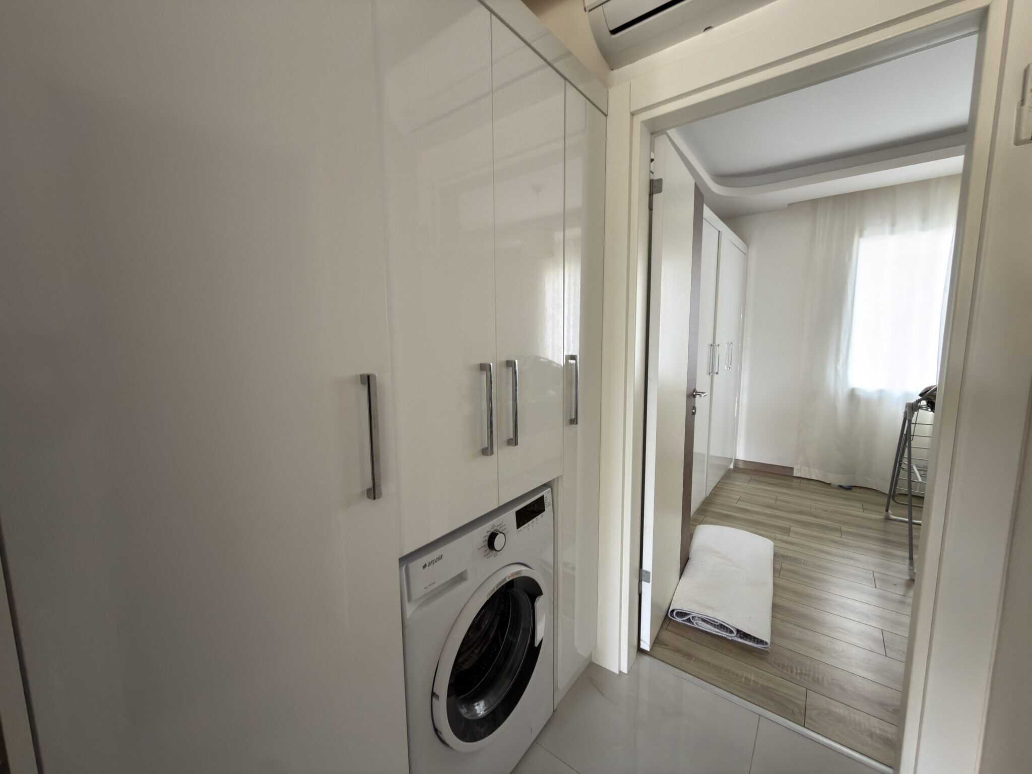 Gemeubileerd 1+1 appartement op de begane grond te koop in Atayurt Begonvilla, Silifke, Mersin