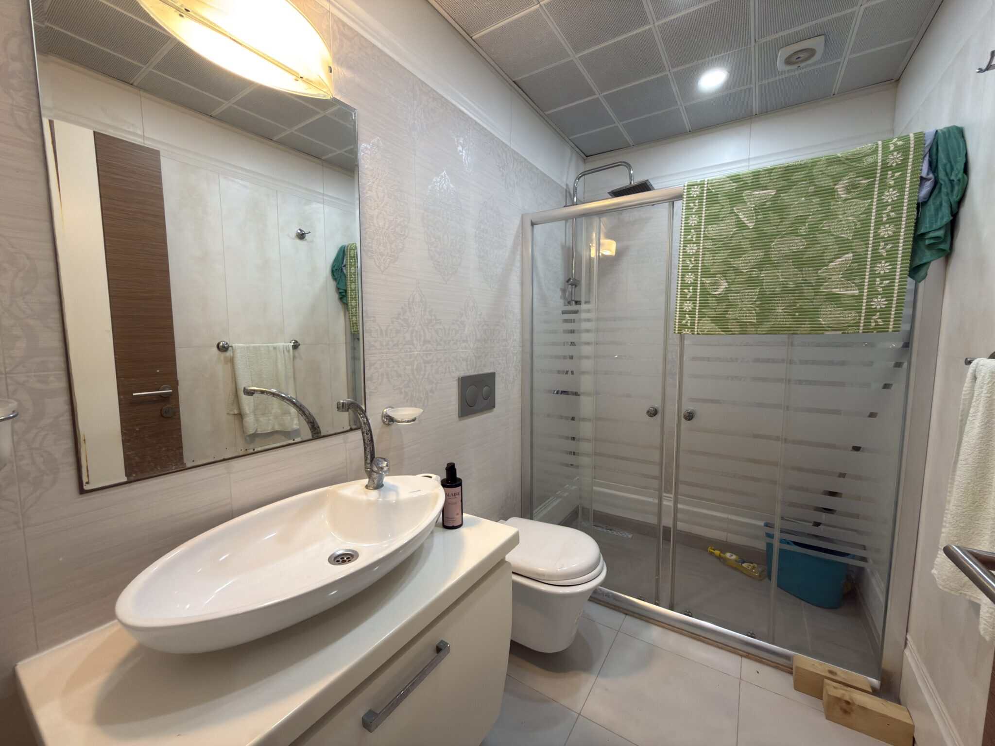 Gemeubileerd 1+1 appartement op de begane grond te koop in Atayurt Begonvilla, Silifke, Mersin