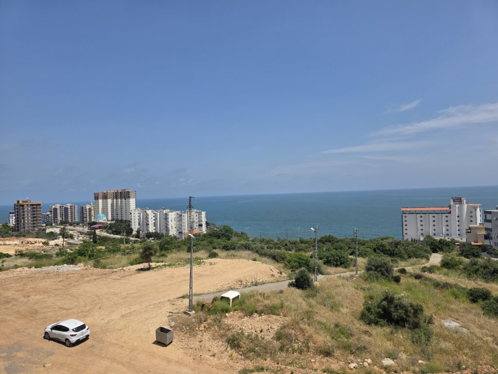 Appartement met 1 slaapkamer en 1 badkamer te koop met zeezicht in Ayaş, Erdemli, Mersin
