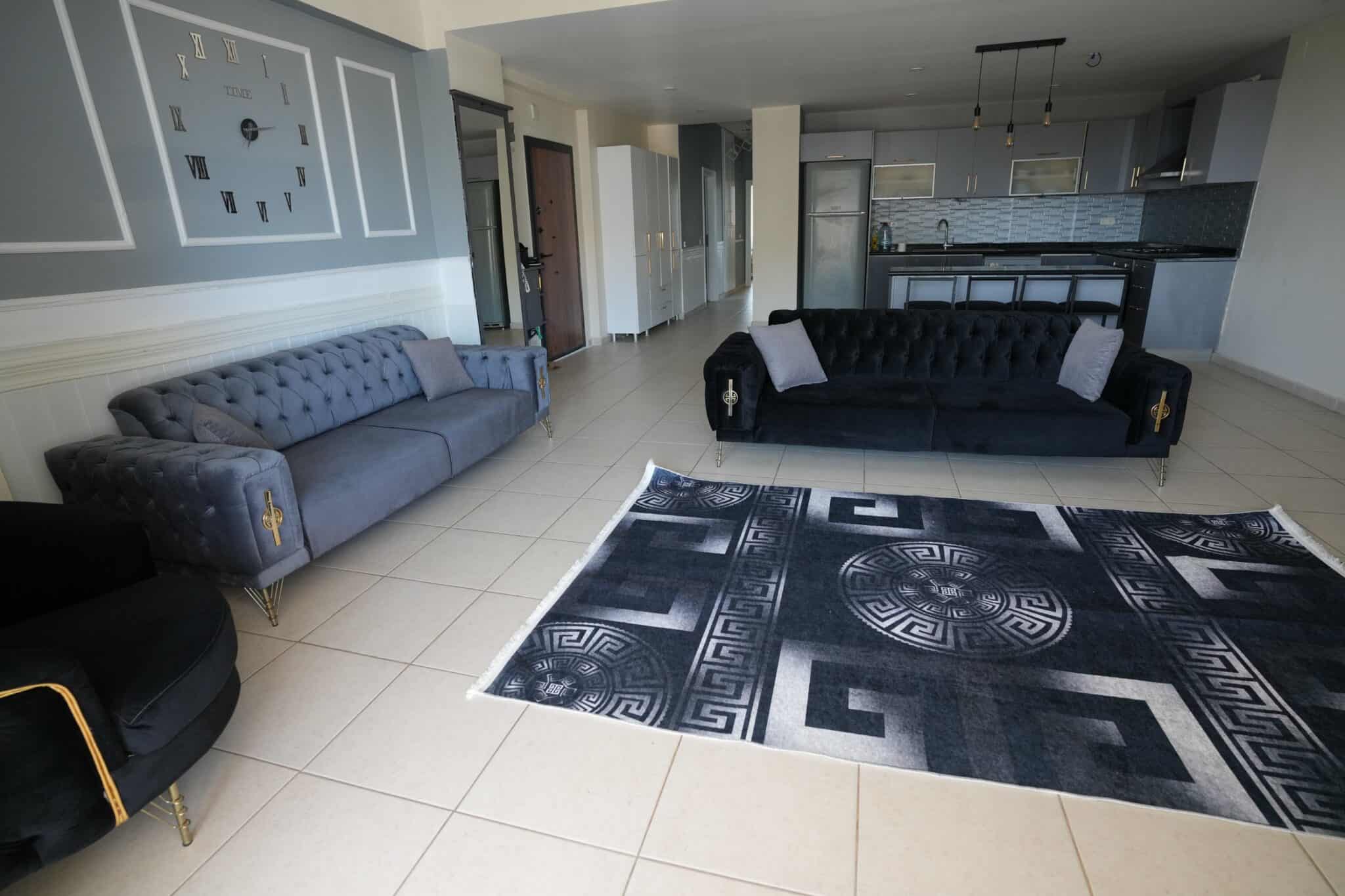 Mersin Kargıpınarı Queenaba Sitesi Eşyalı Satılık 3+1 Bakımlı Daire