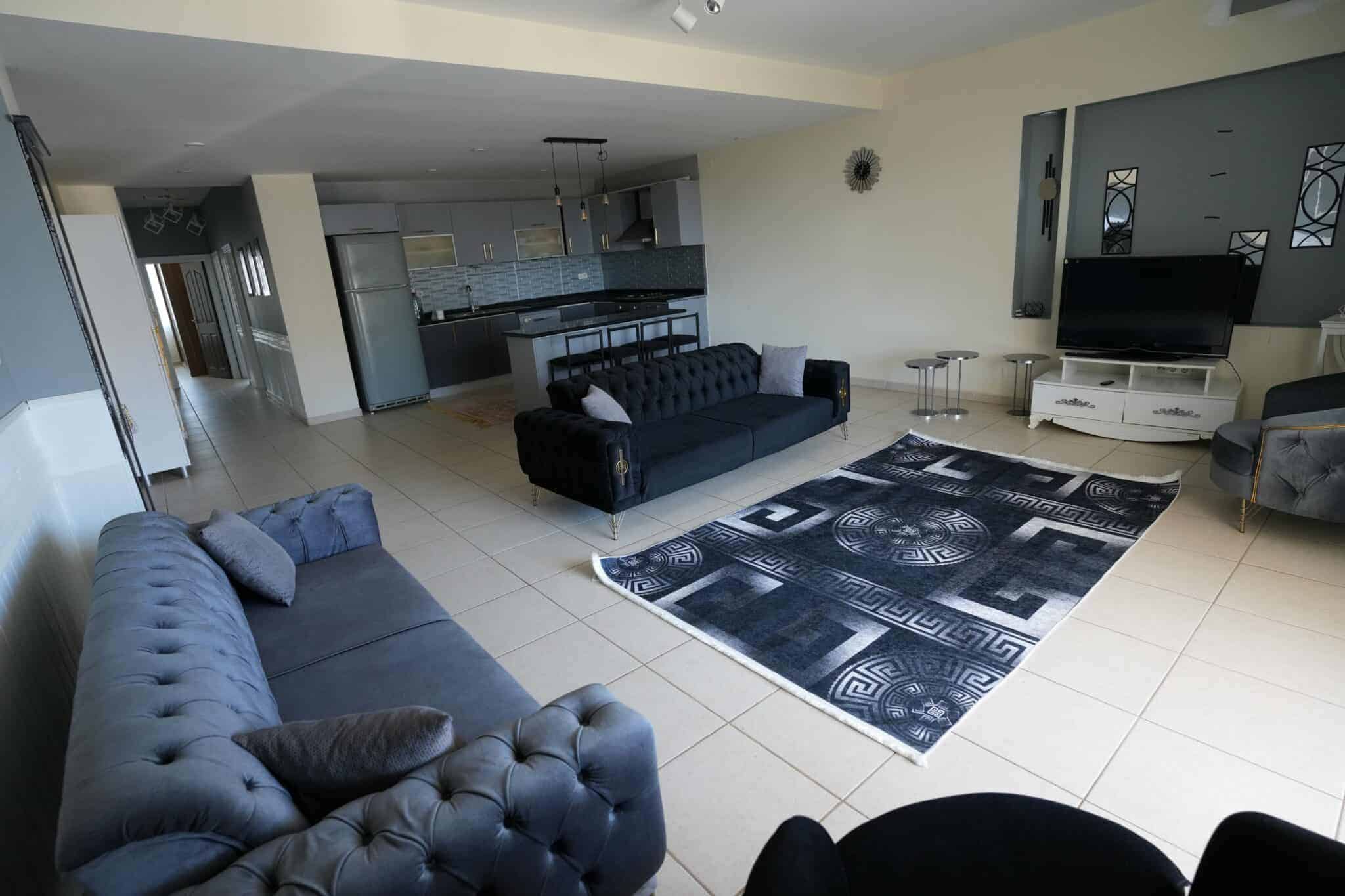 Mersin Kargıpınarı Queenaba Sitesi Eşyalı Satılık 3+1 Bakımlı Daire