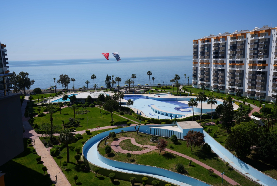 Mersin Kargıpınarı Queenaba Sitesi Eşyalı Satılık 2+1 Daire