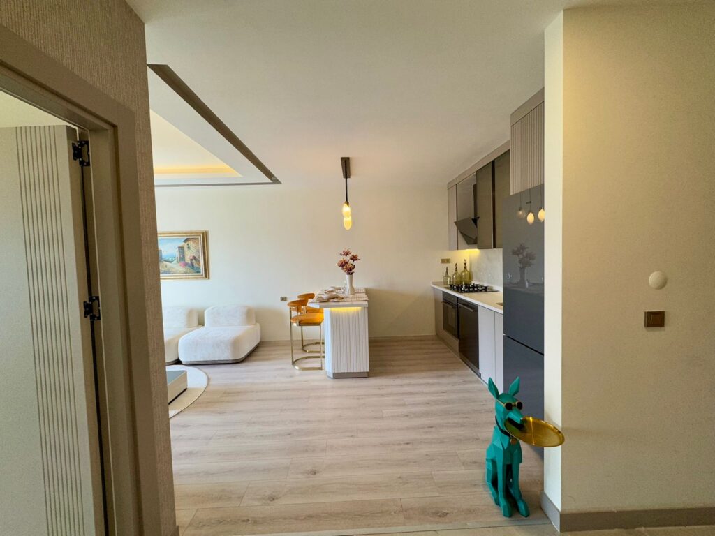 Роскошная квартира 1+1 на продажу в комплексе Mitanni Garden, Erdemli, Mersin