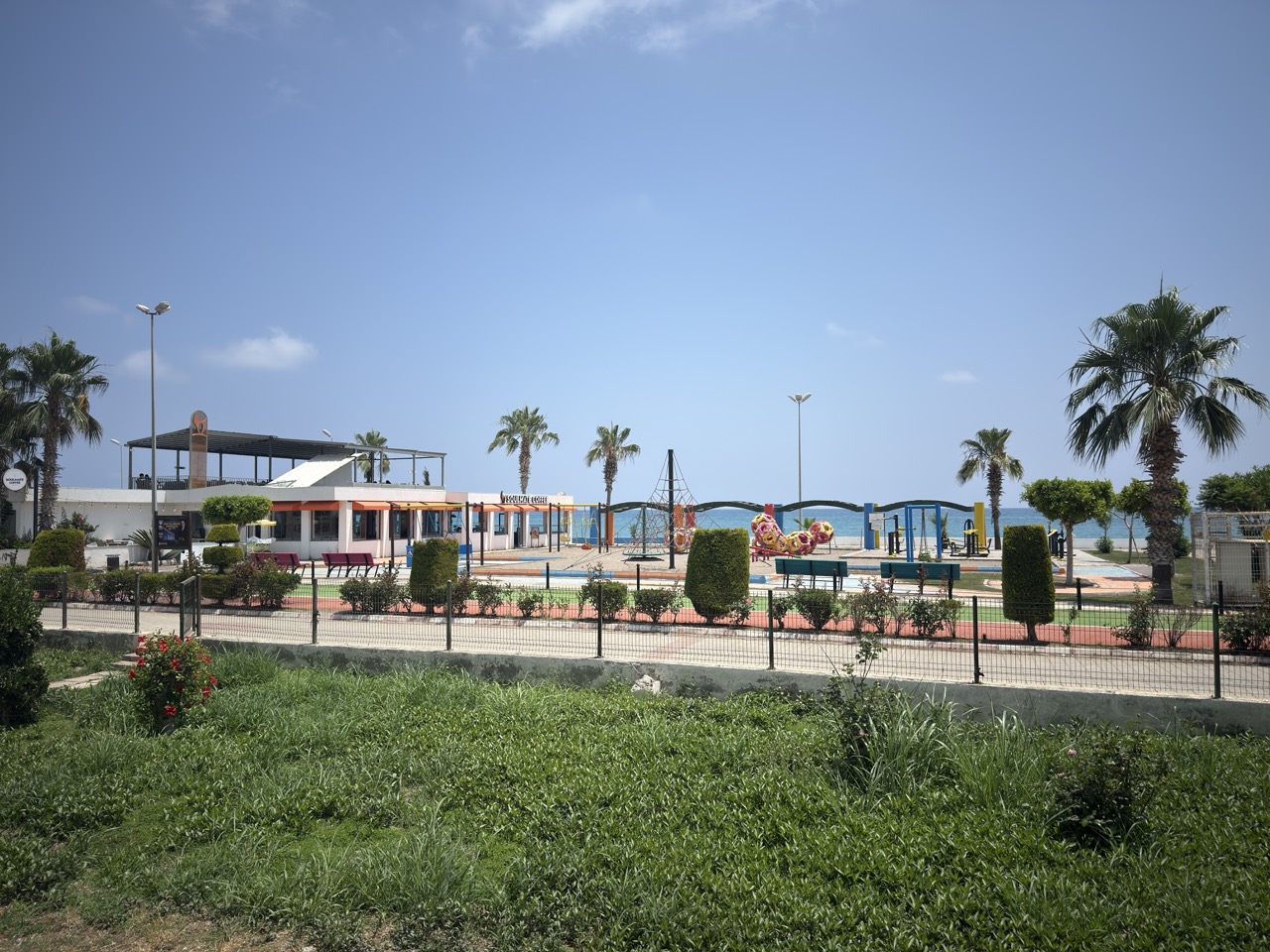 Mersin Erdemli Erciyes Site Вид на море 2+1 Садовый этаж Меблированная квартира на продажу