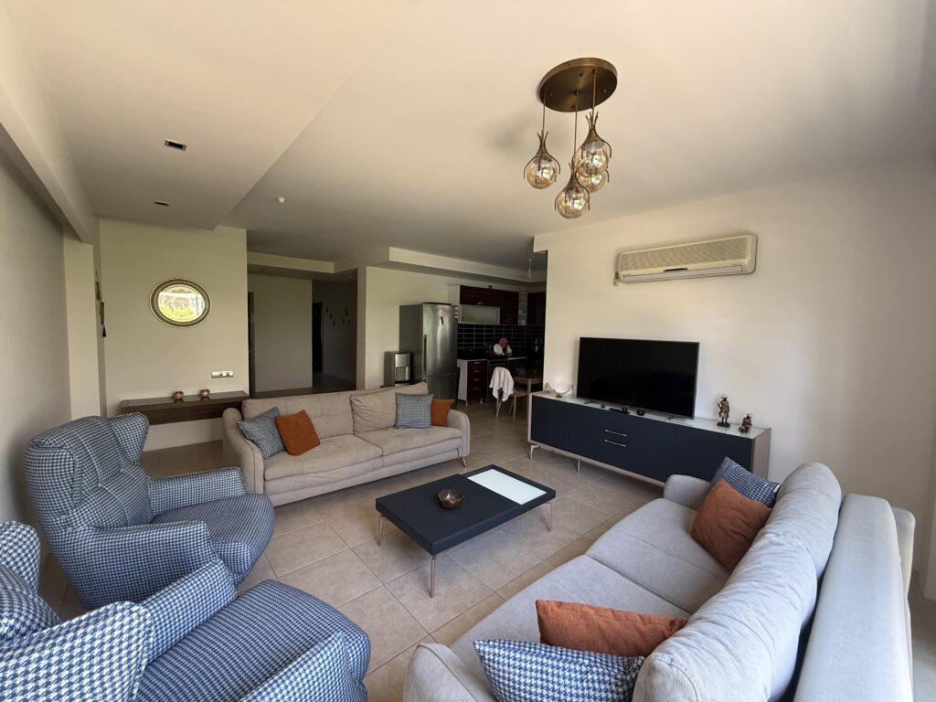 Appartement op de begane grond (3+1) te koop in Altınportakal, Erdemli, Mersin (aan zee)