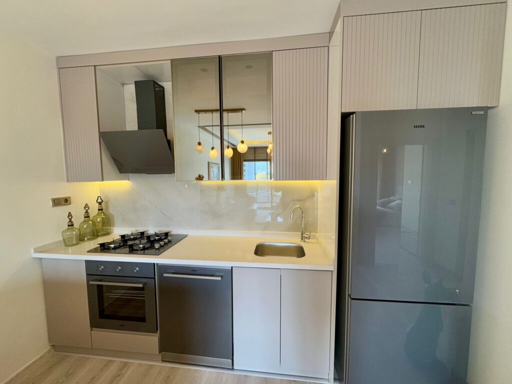 Роскошная квартира 1+1 на продажу в комплексе Mitanni Garden, Erdemli, Mersin