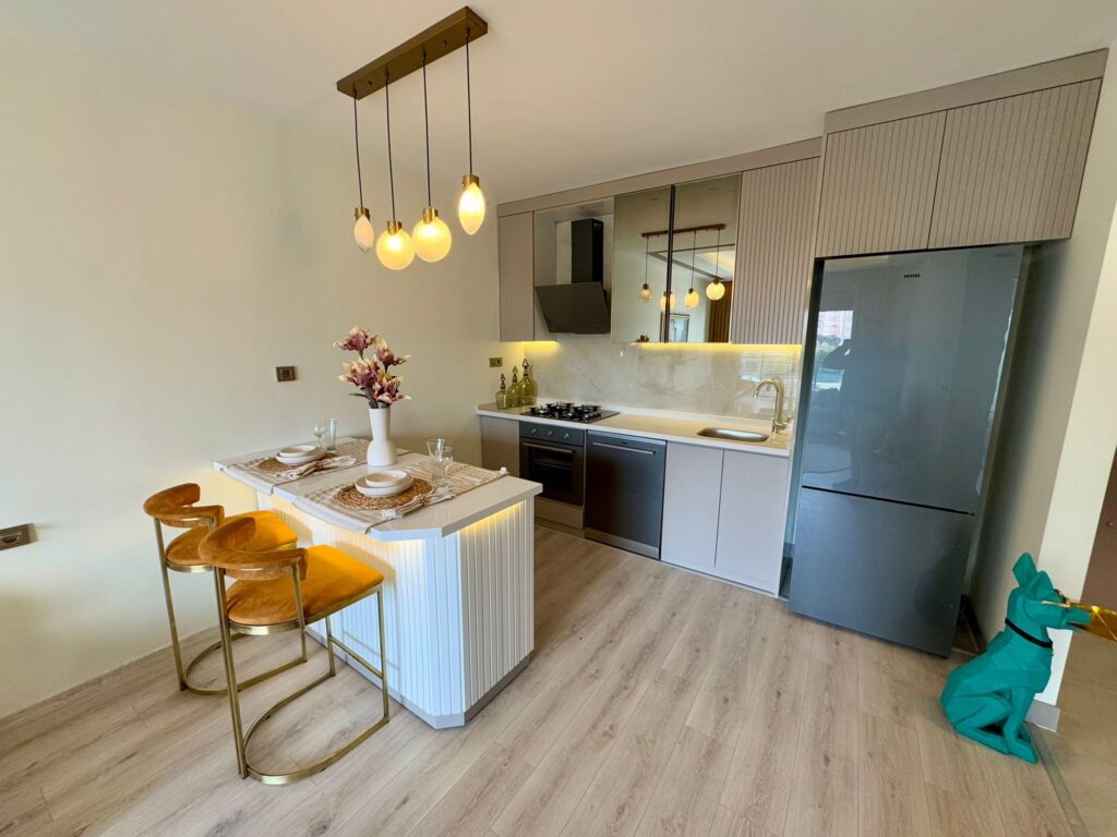 Роскошная квартира 1+1 на продажу в комплексе Mitanni Garden, Erdemli, Mersin