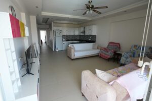 Gemeubileerd appartement met 2+1 slaapkamers te koop in Mersin, Kargıpınarı Liparis Sunlife Site