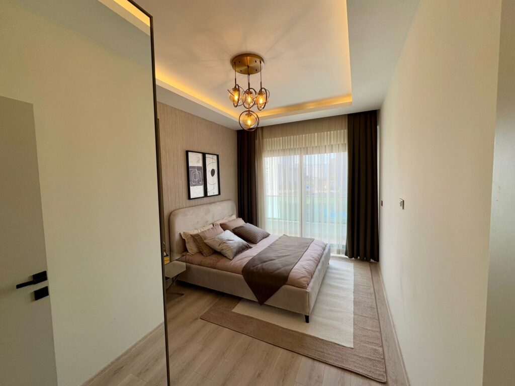 Роскошная квартира 1+1 на продажу в комплексе Mitanni Garden, Erdemli, Mersin