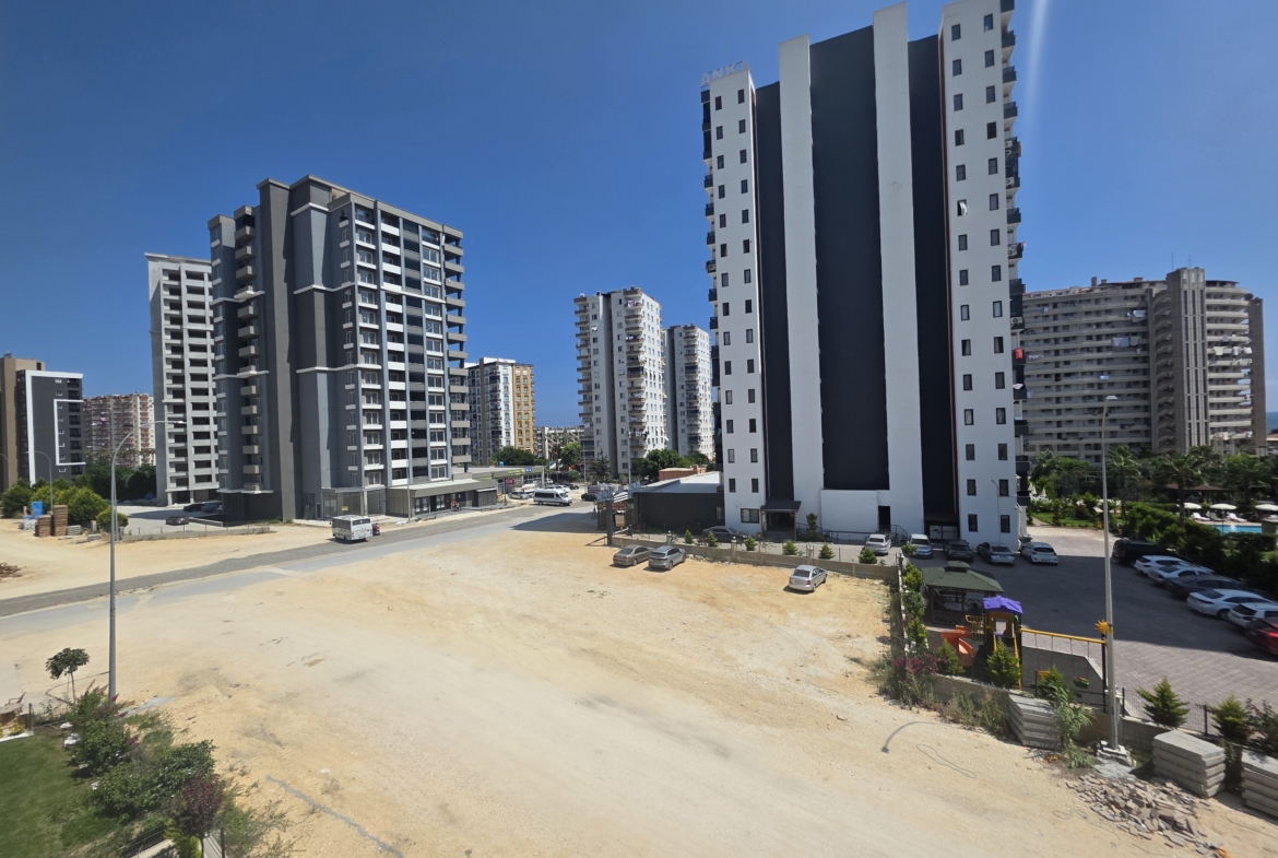 Mersin Erdemli Tömük Yatay Mimari Mitanni Garden Satılık 1+1  Daire