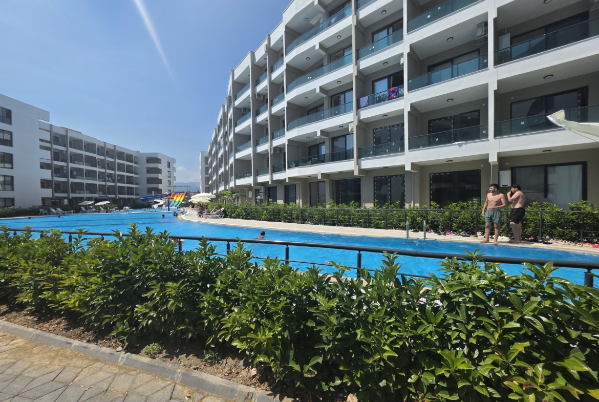 Mersin Erdemli Tömük Yatay Mimari Mitanni Garden Satılık 1+1  Daire