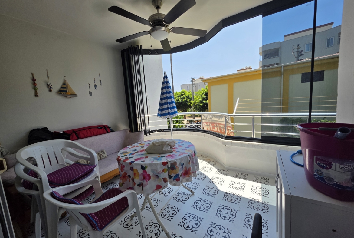 Mersin Erdemli Ayaş Denize Sıfır  Korikos Sitesi Eşyalı Satılık 2+1 Daire