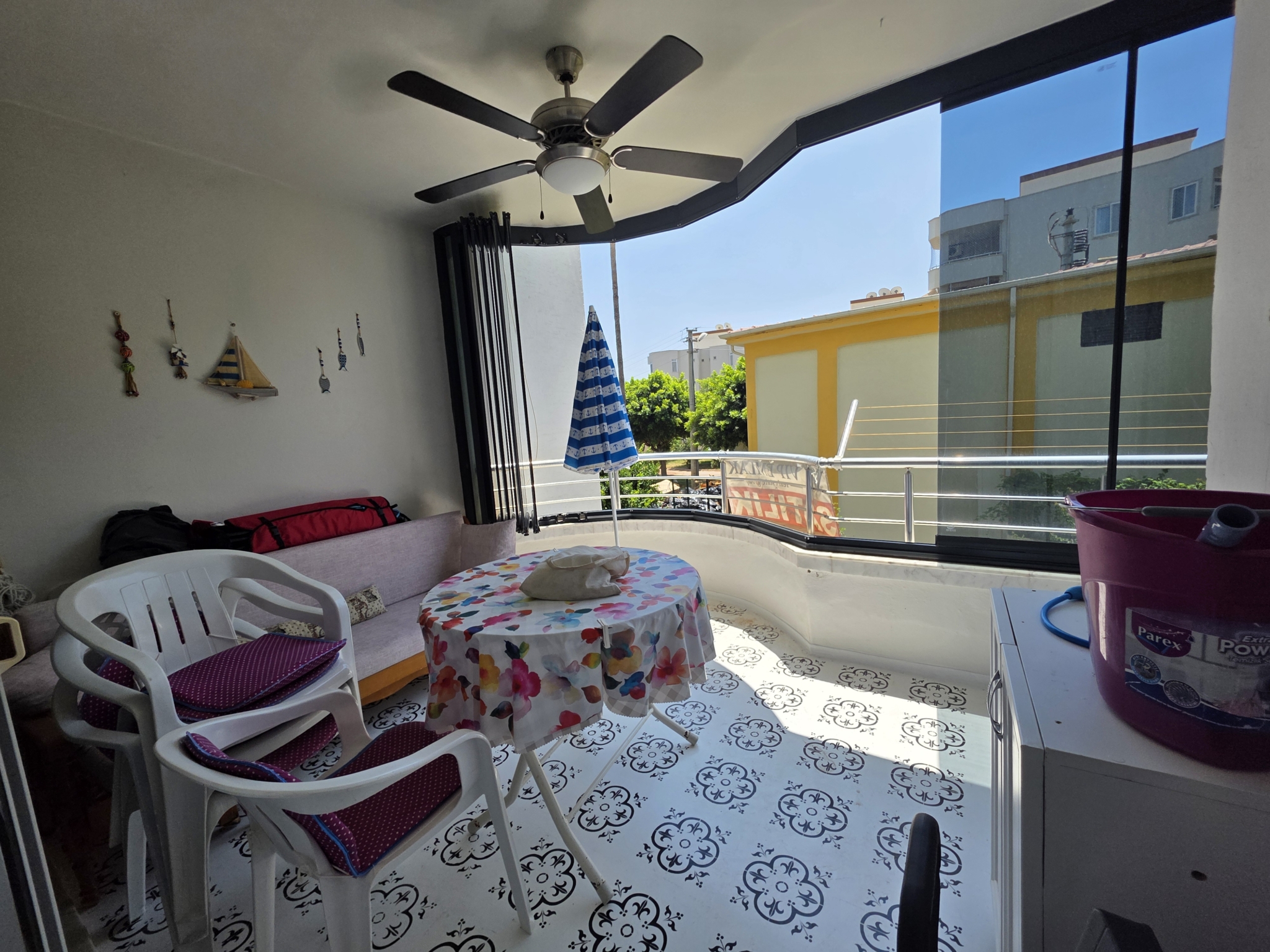 Mersin Erdemli Ayaş Denize Sıfır  Korikos Sitesi Eşyalı Satılık 2+1 Daire