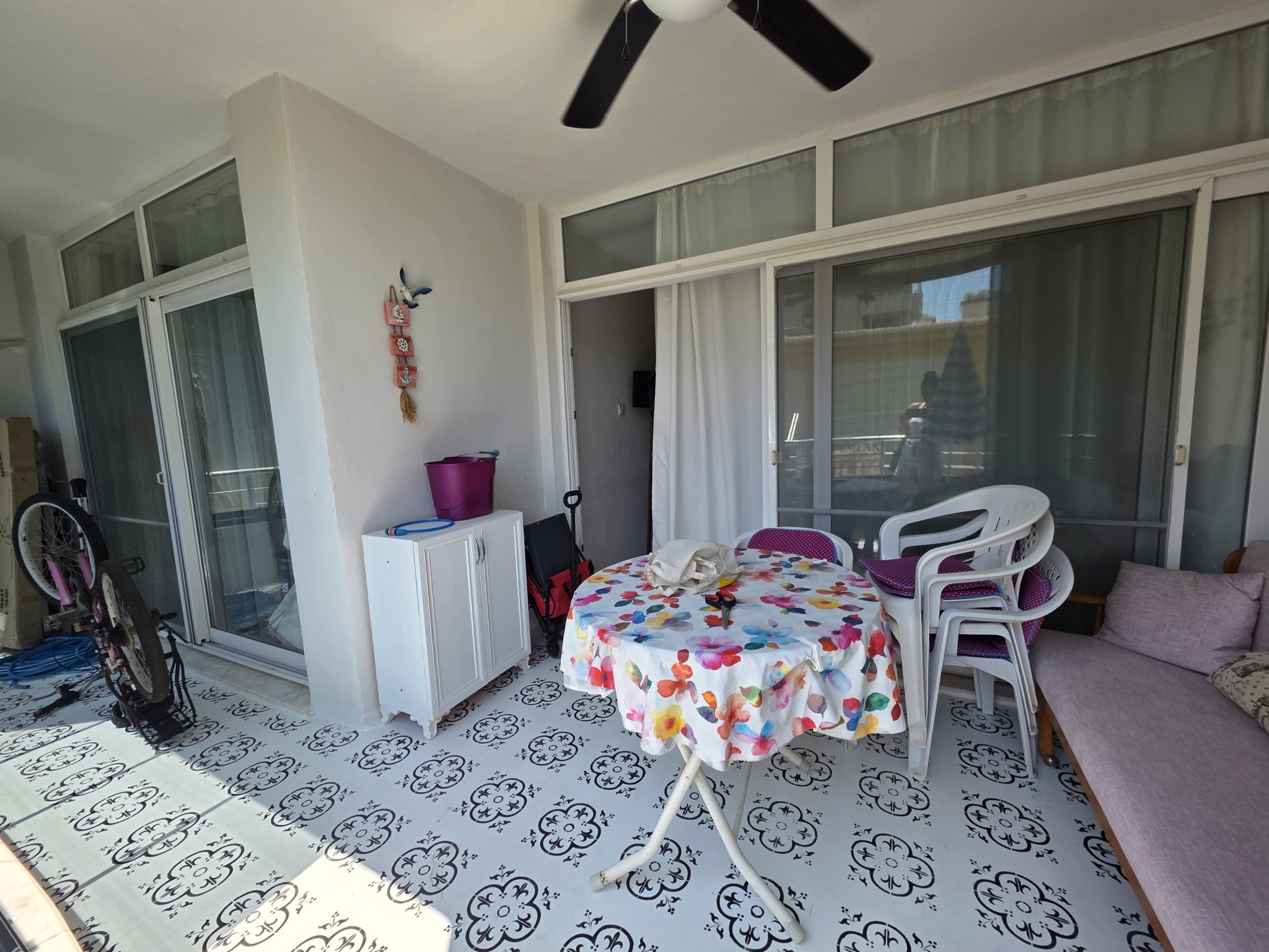 Mersin Erdemli Ayaş Denize Sıfır  Korikos Sitesi Eşyalı Satılık 2+1 Daire