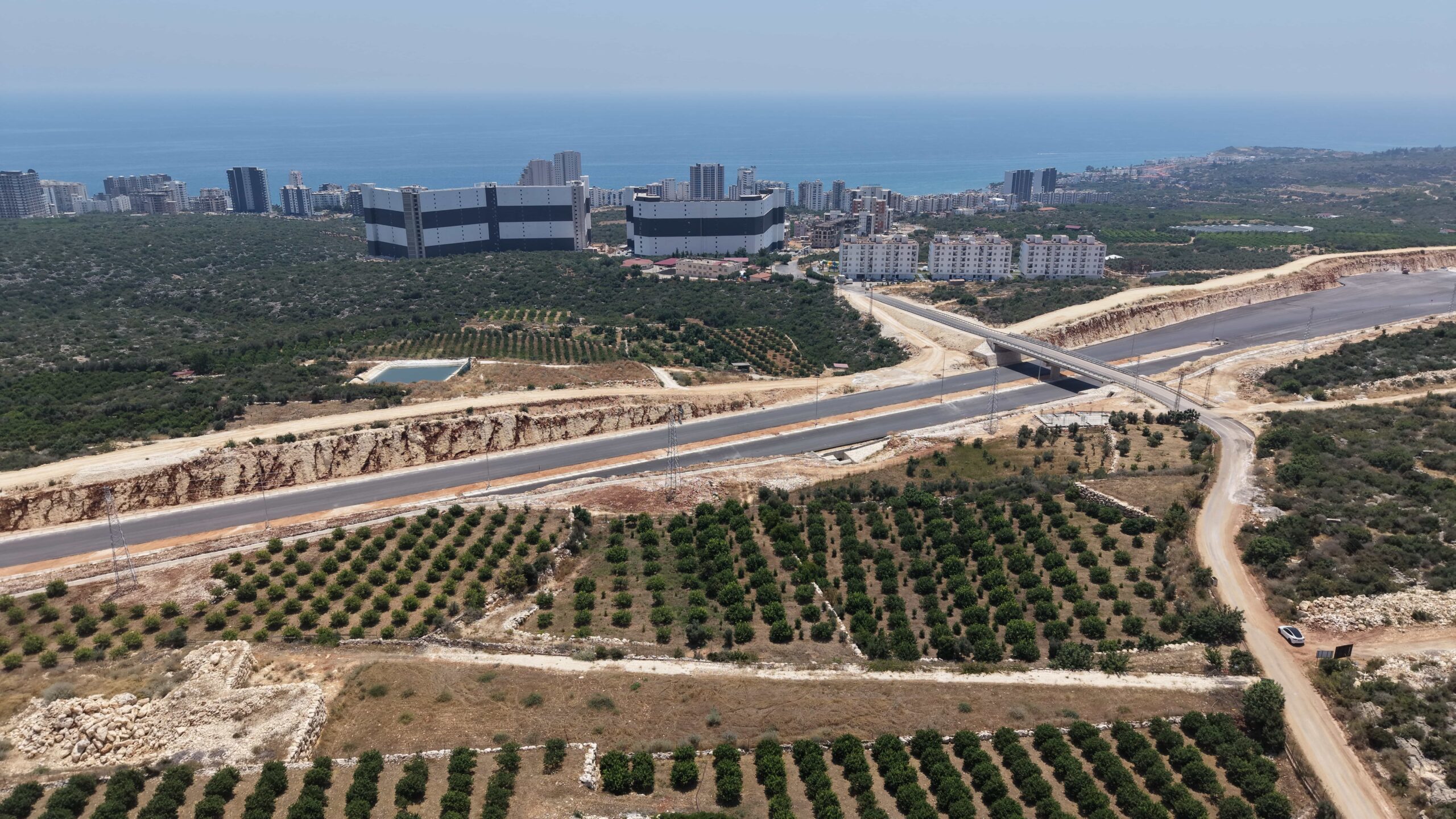 Grond te koop in Yemişkumu, Ayaş, Erdemli, Mersin met uitzicht op zee
