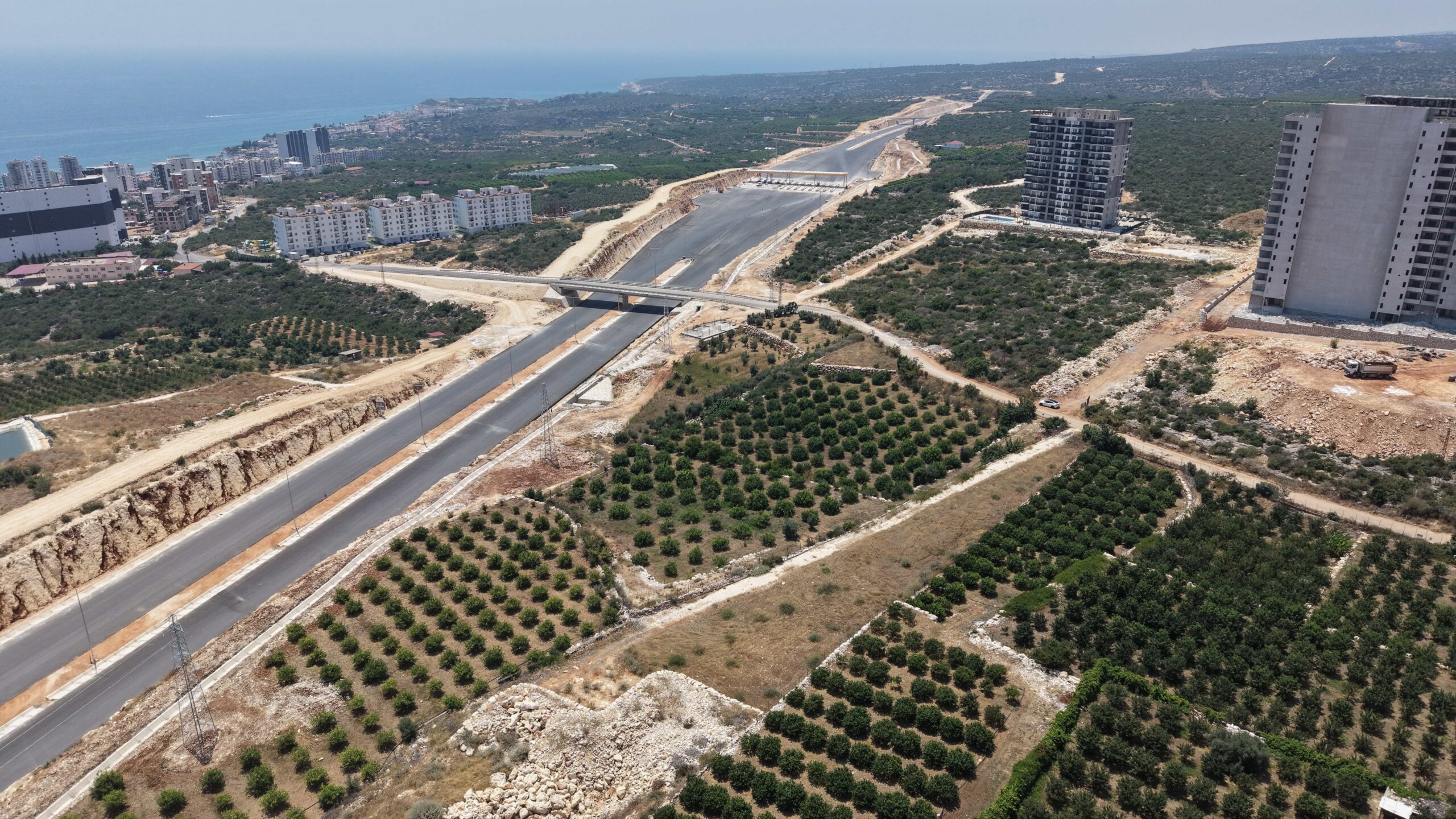 Grond te koop in Yemişkumu, Ayaş, Erdemli, Mersin met uitzicht op zee